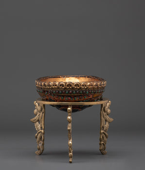 Buddhist Kapala Skull Cup