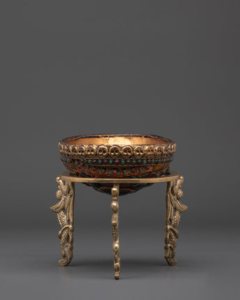 Buddhist Kapala Skull Cup
