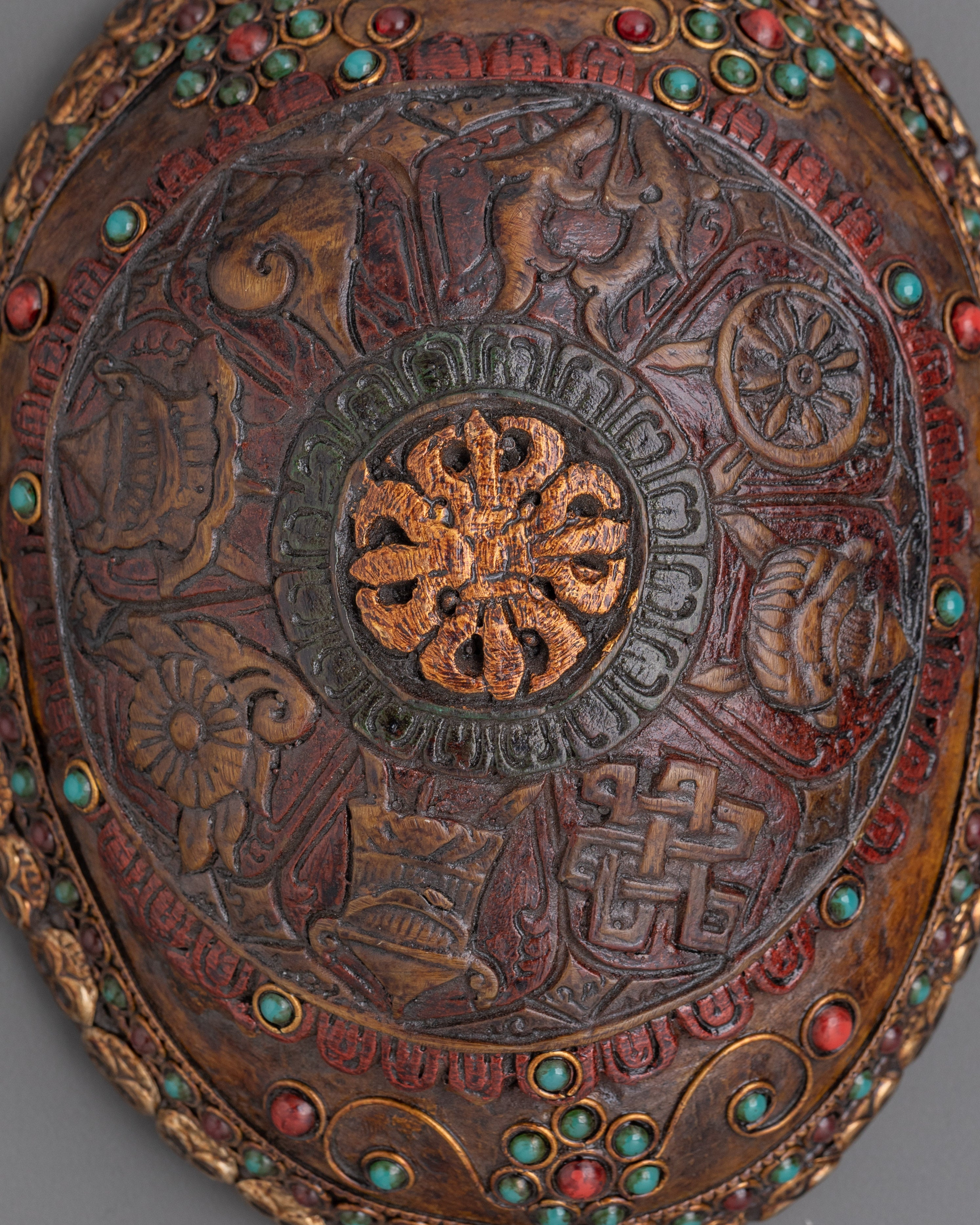 Tantric Ritual Kapala | Skull Cup for Buddhist Ceremonies