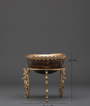 Kapala Offering Bowl | Kapala for Spiritual Practice