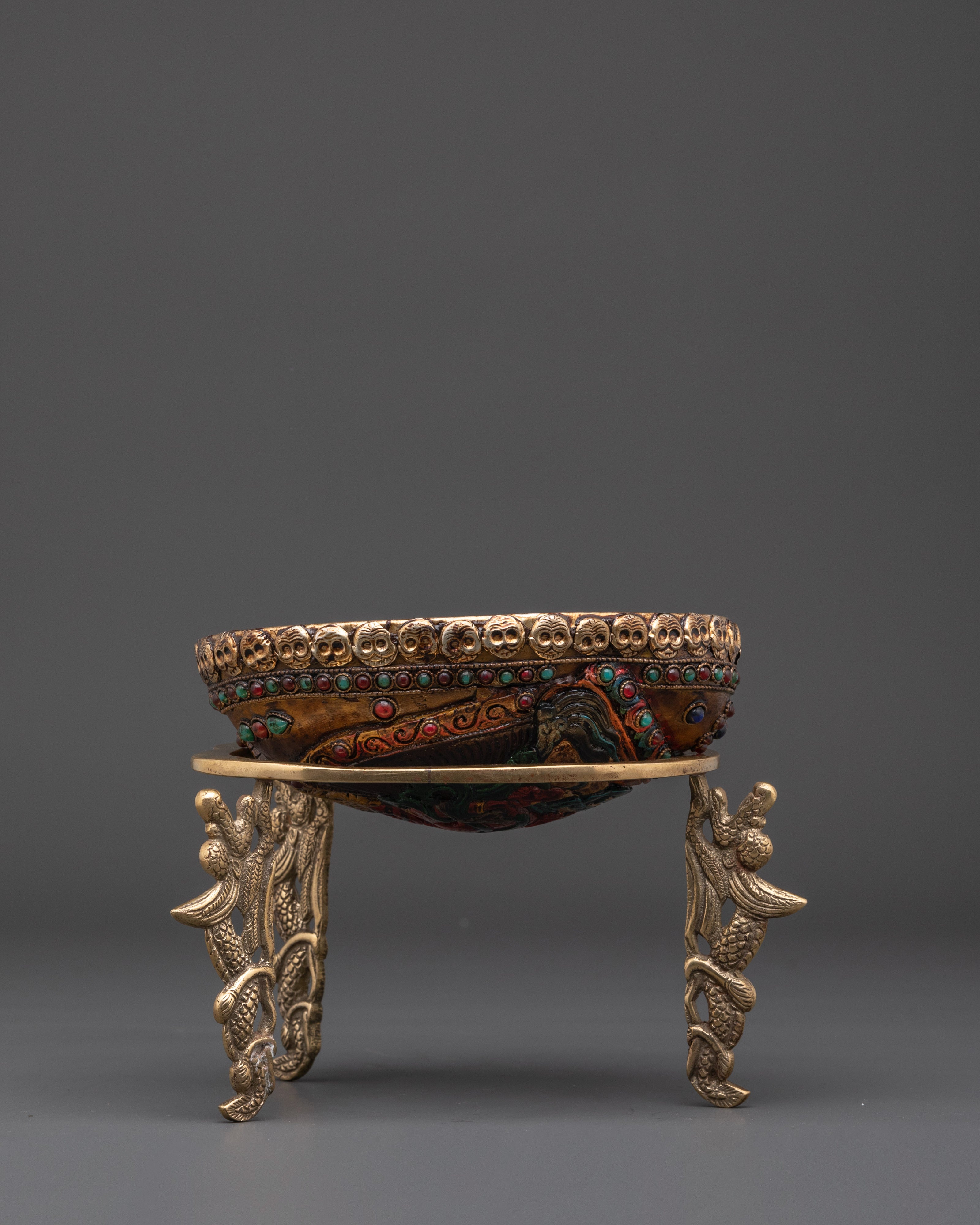 Ritual kapala Cup |  Buddhist Ceremonial Vessel