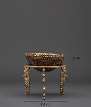 Ritual kapala Cup |  Buddhist Ceremonial Vessel