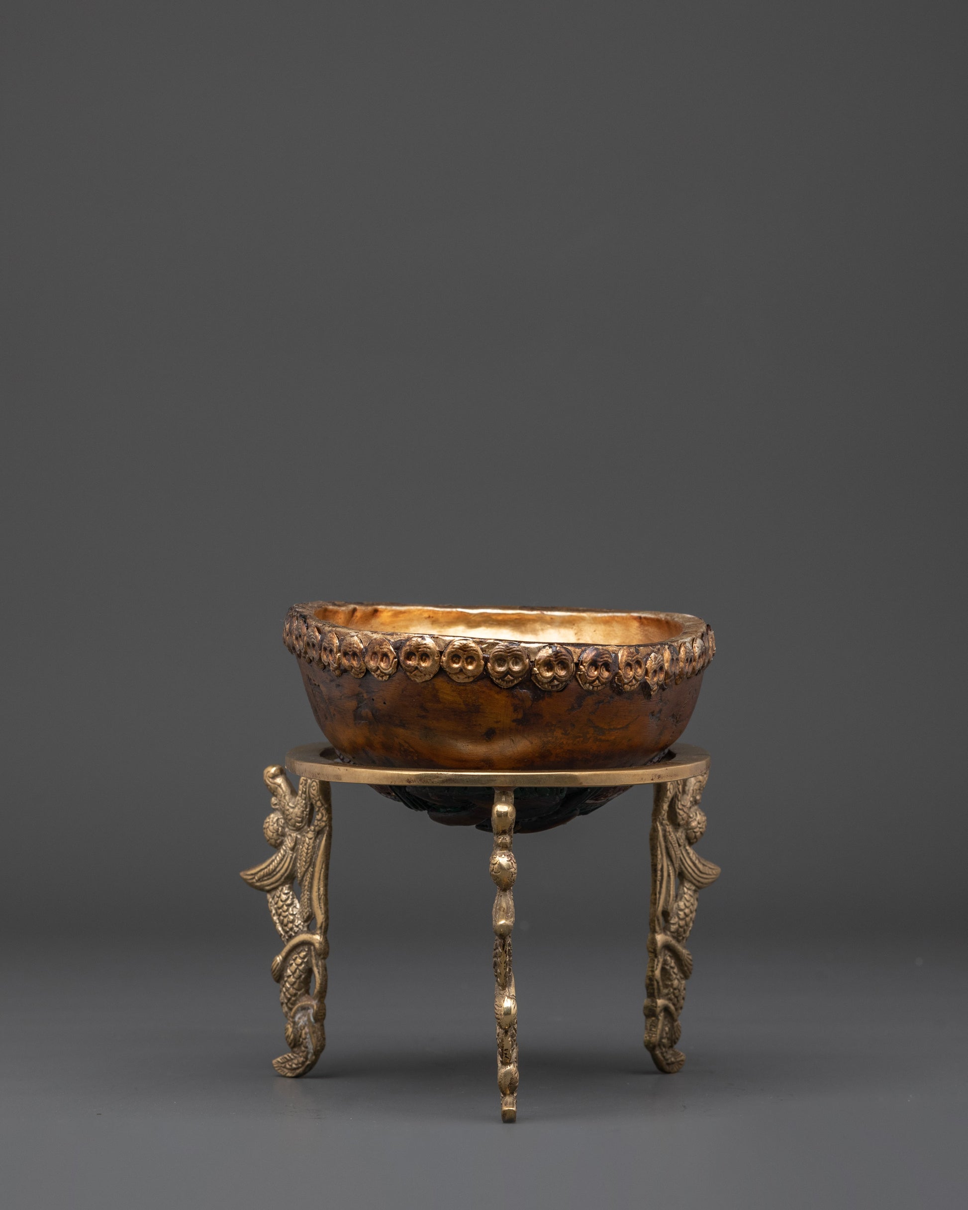 Sacred kapala vessel