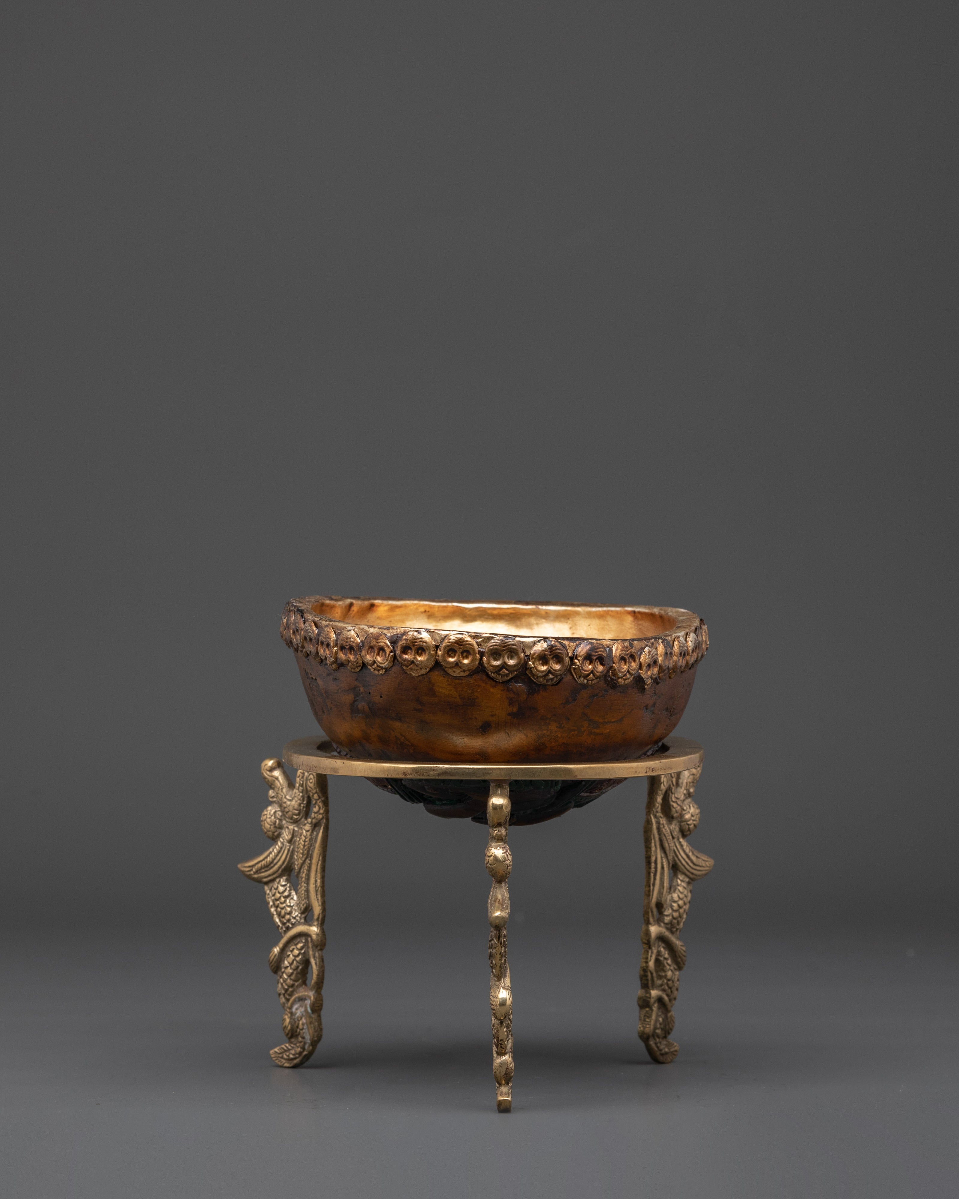 Sacred kapala vessel