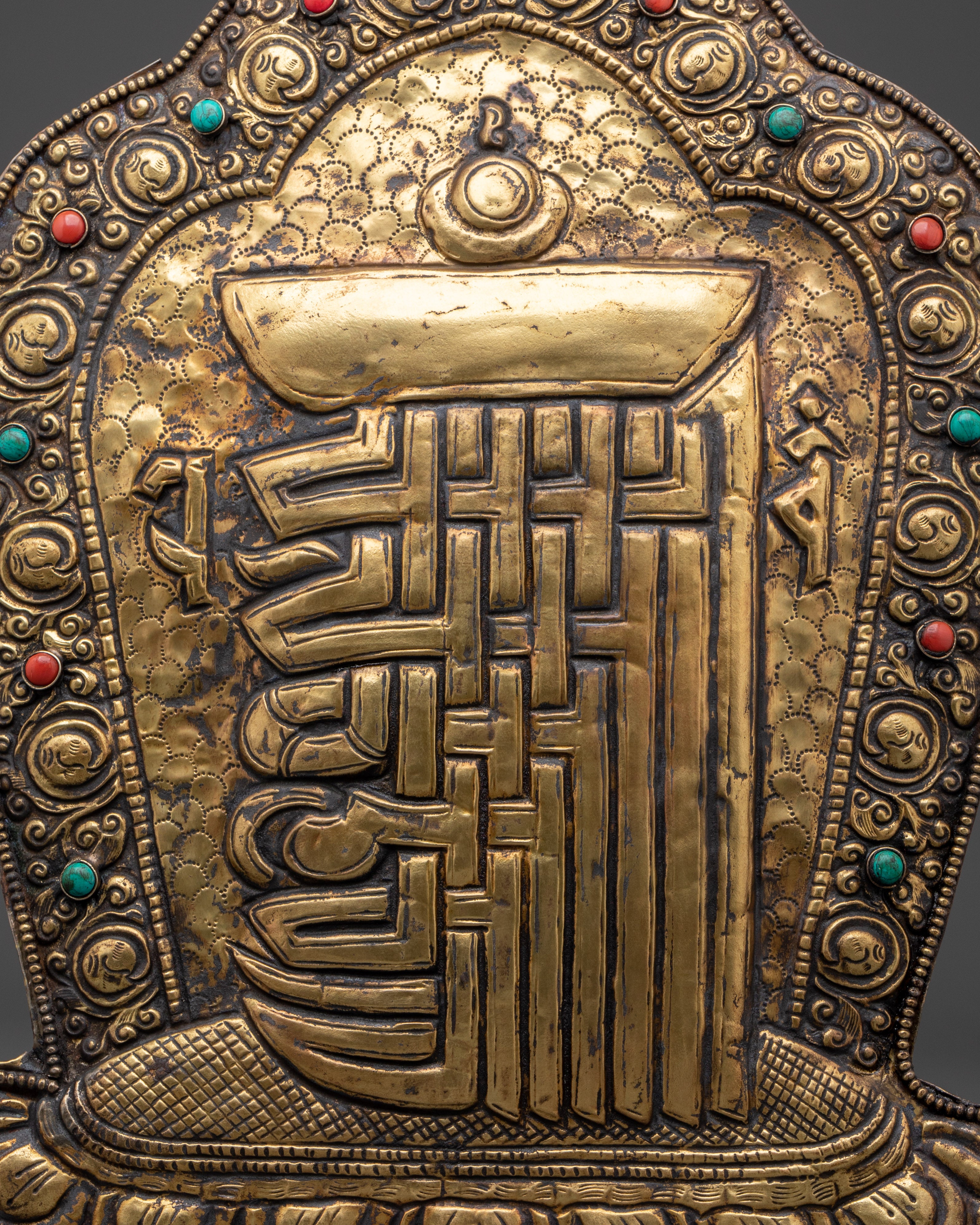 Ethnic Brass Wall Hanging | Spiritual Home Decor