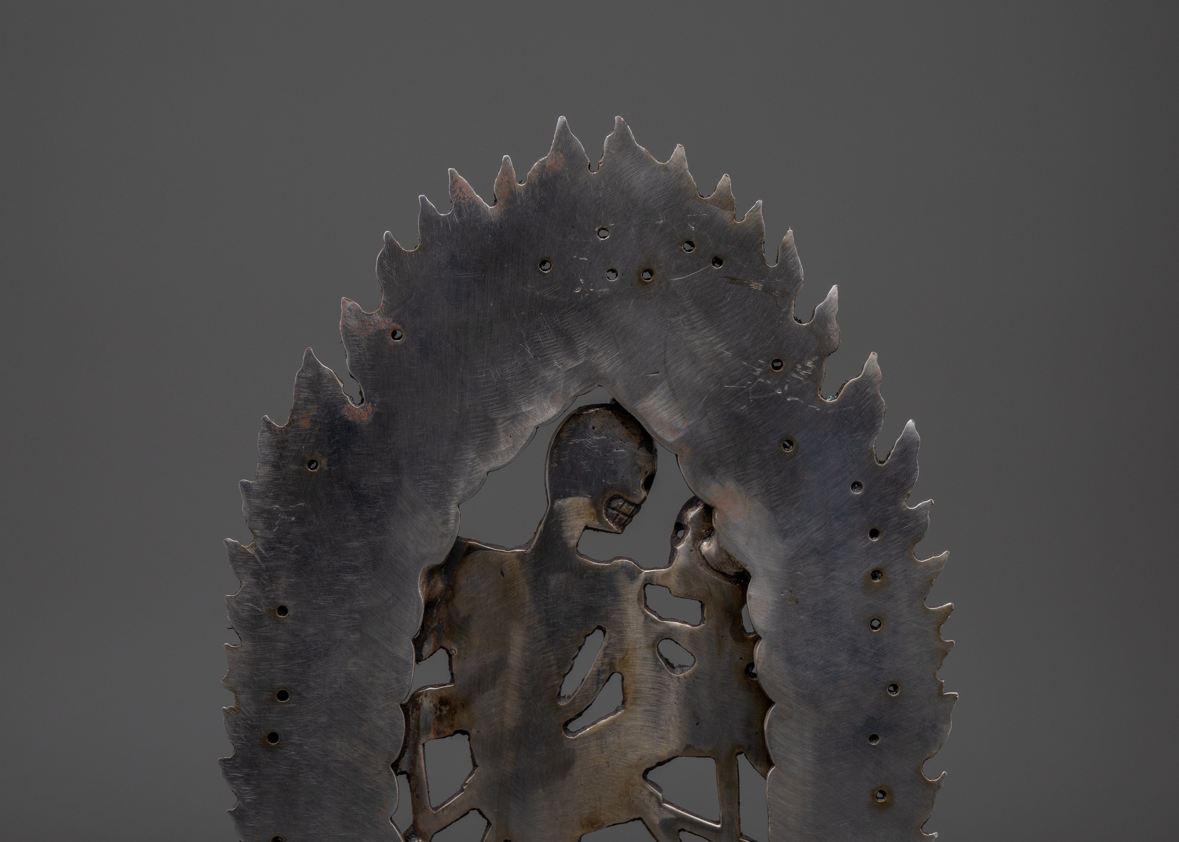 Citipati Skeleton Deity sculpture | Buddhist Protector Deity