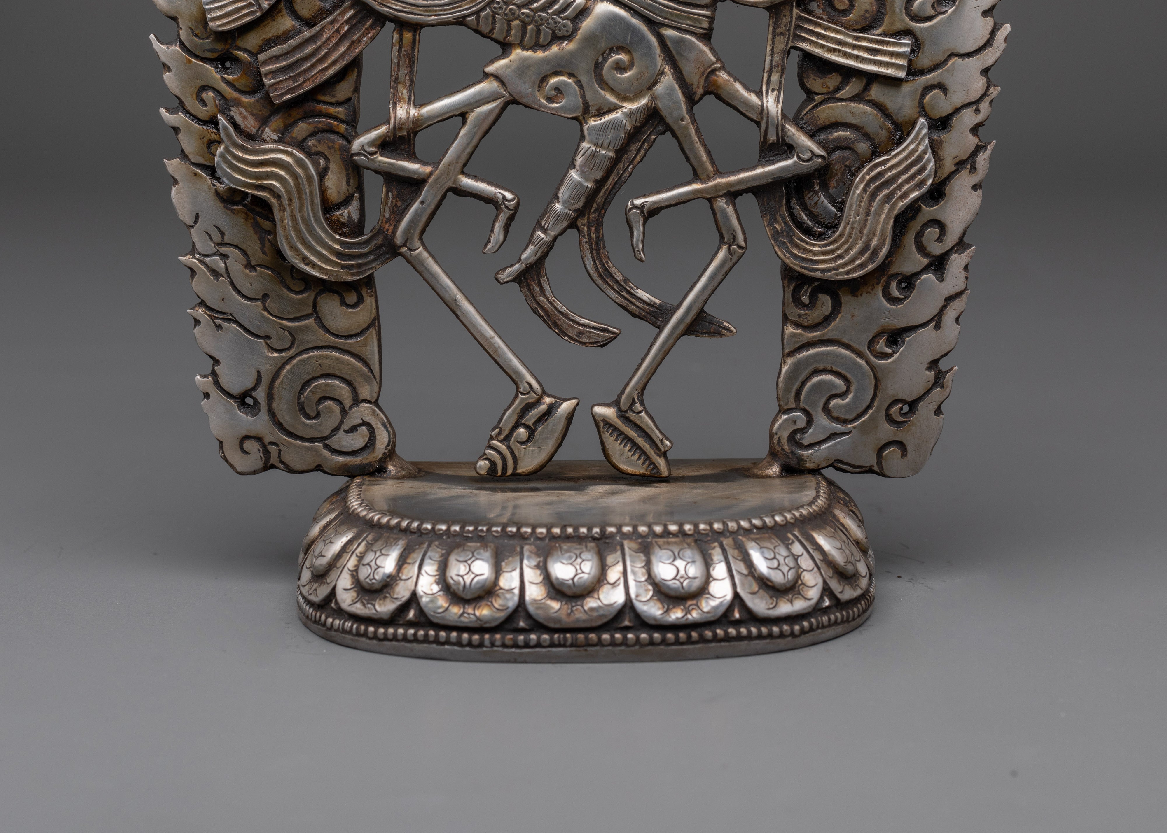 Citipati Skeleton Deity sculpture | Buddhist Protector Deity