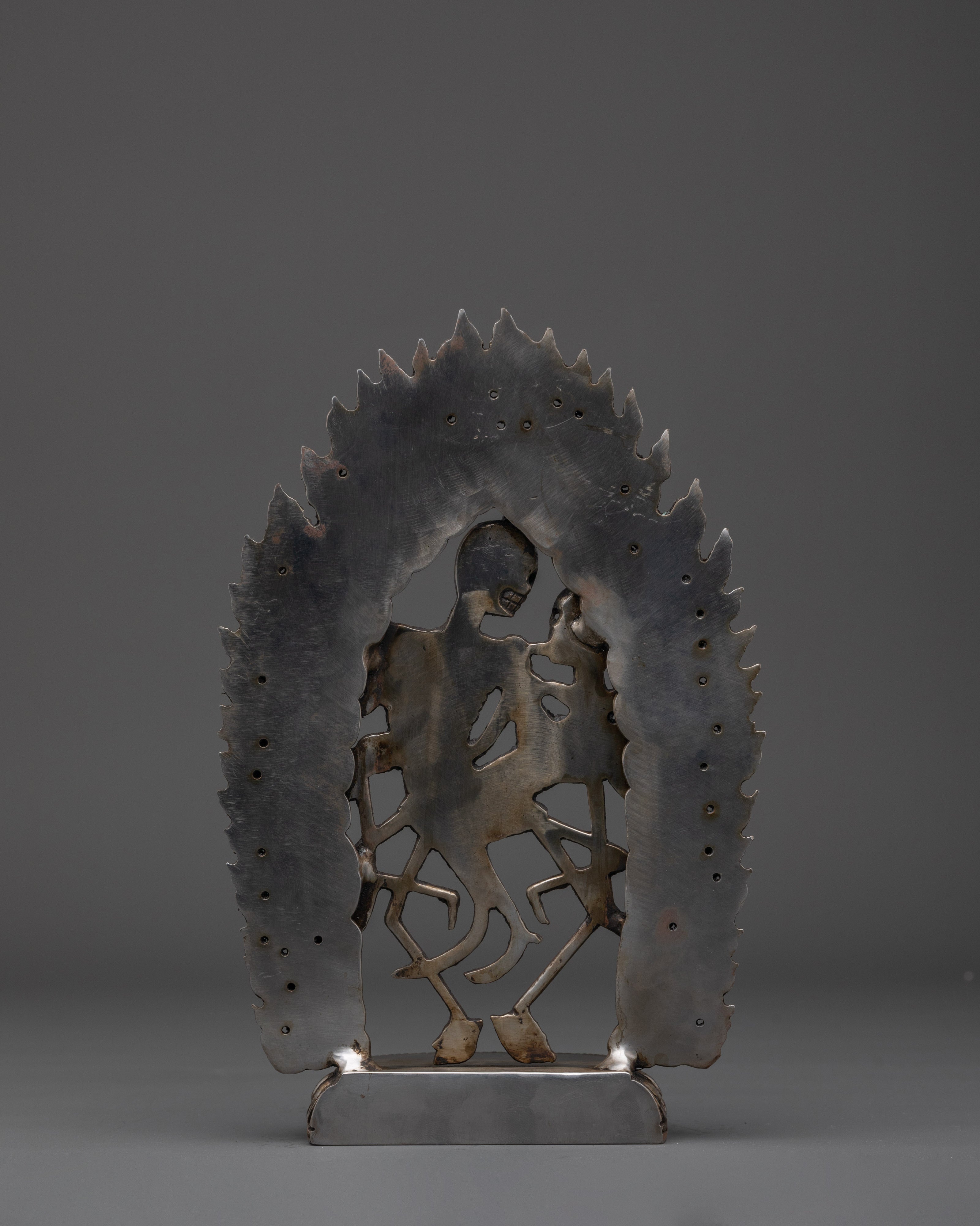Citipati Skeleton Deity sculpture | Buddhist Protector Deity