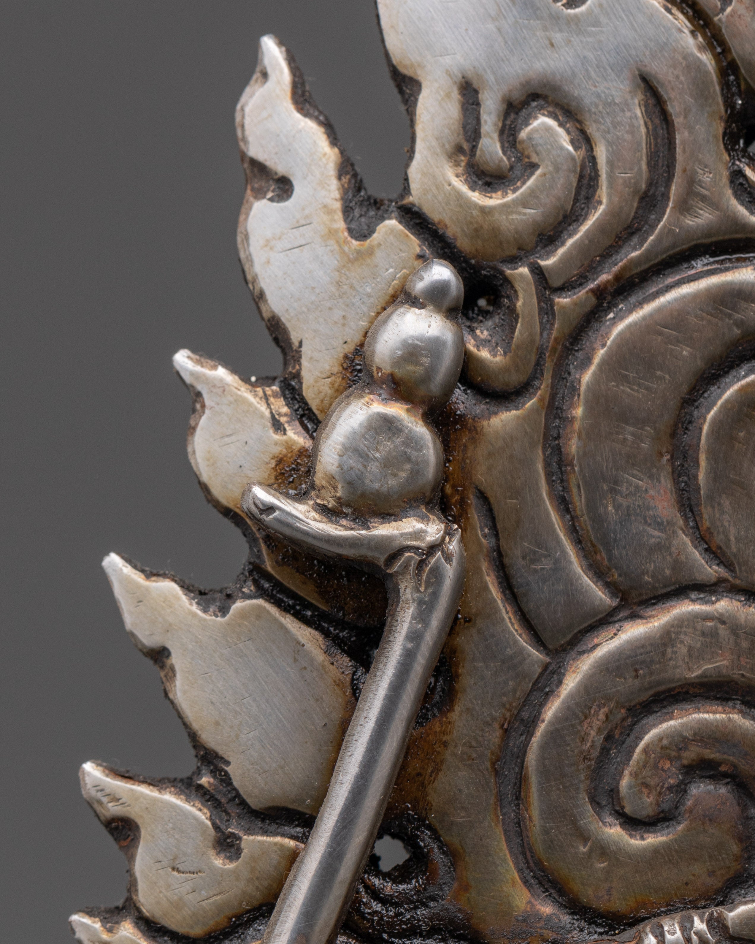 Citipati Skeleton Deity sculpture | Buddhist Protector Deity