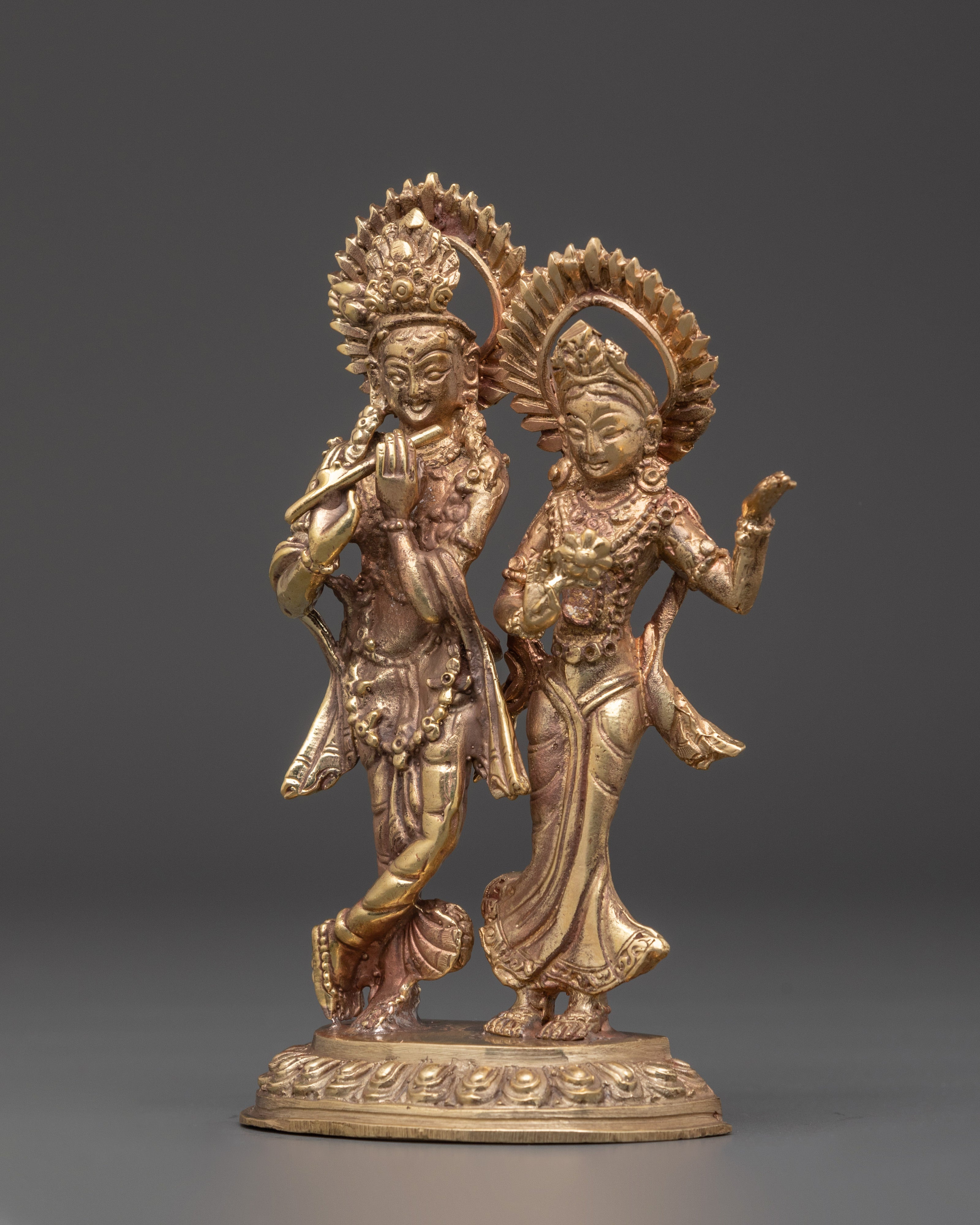 Radha Krishna Sculpture | Divine Hindu Deity Idol