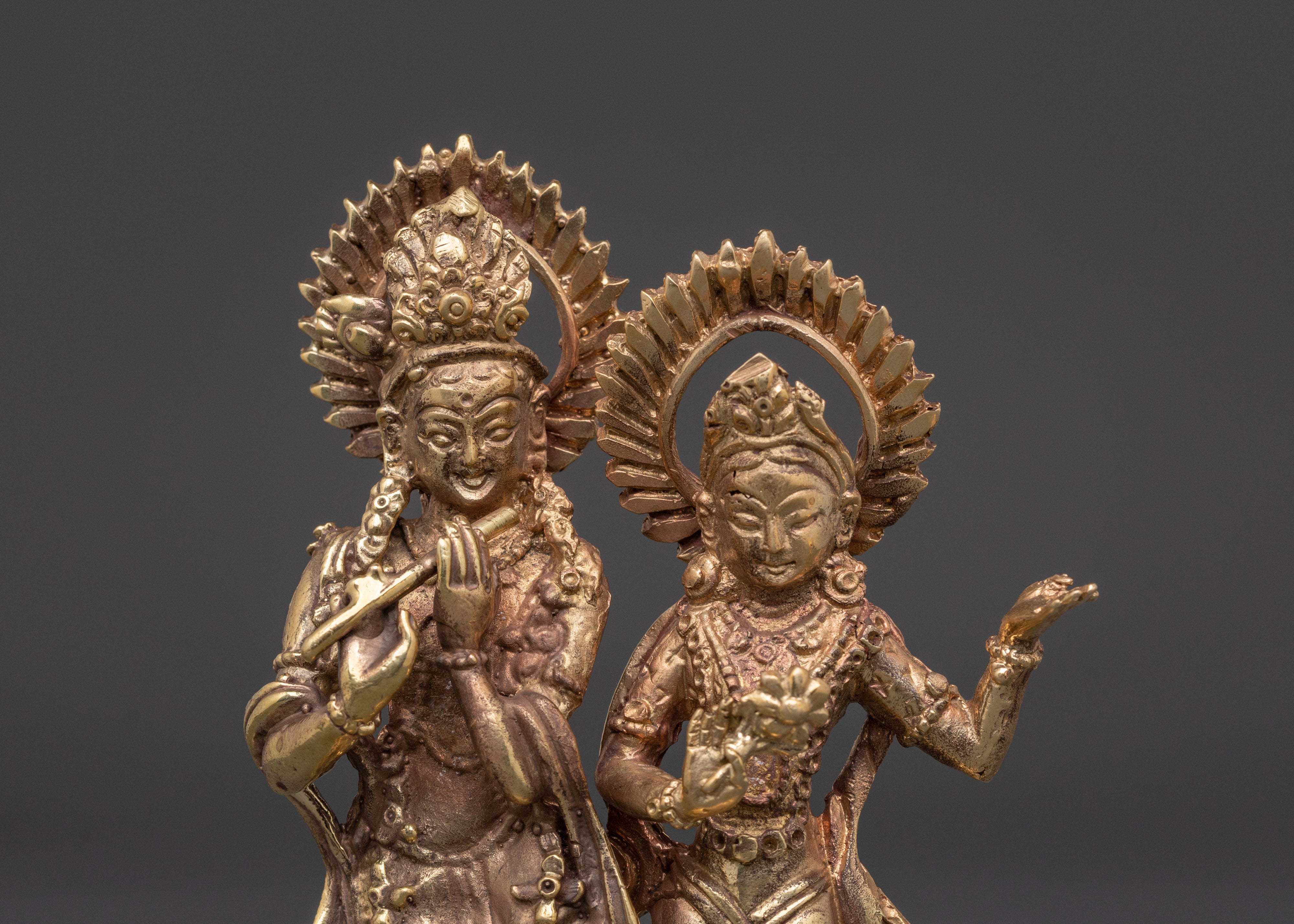 Radha Krishna Sculpture | Divine Hindu Deity Idol