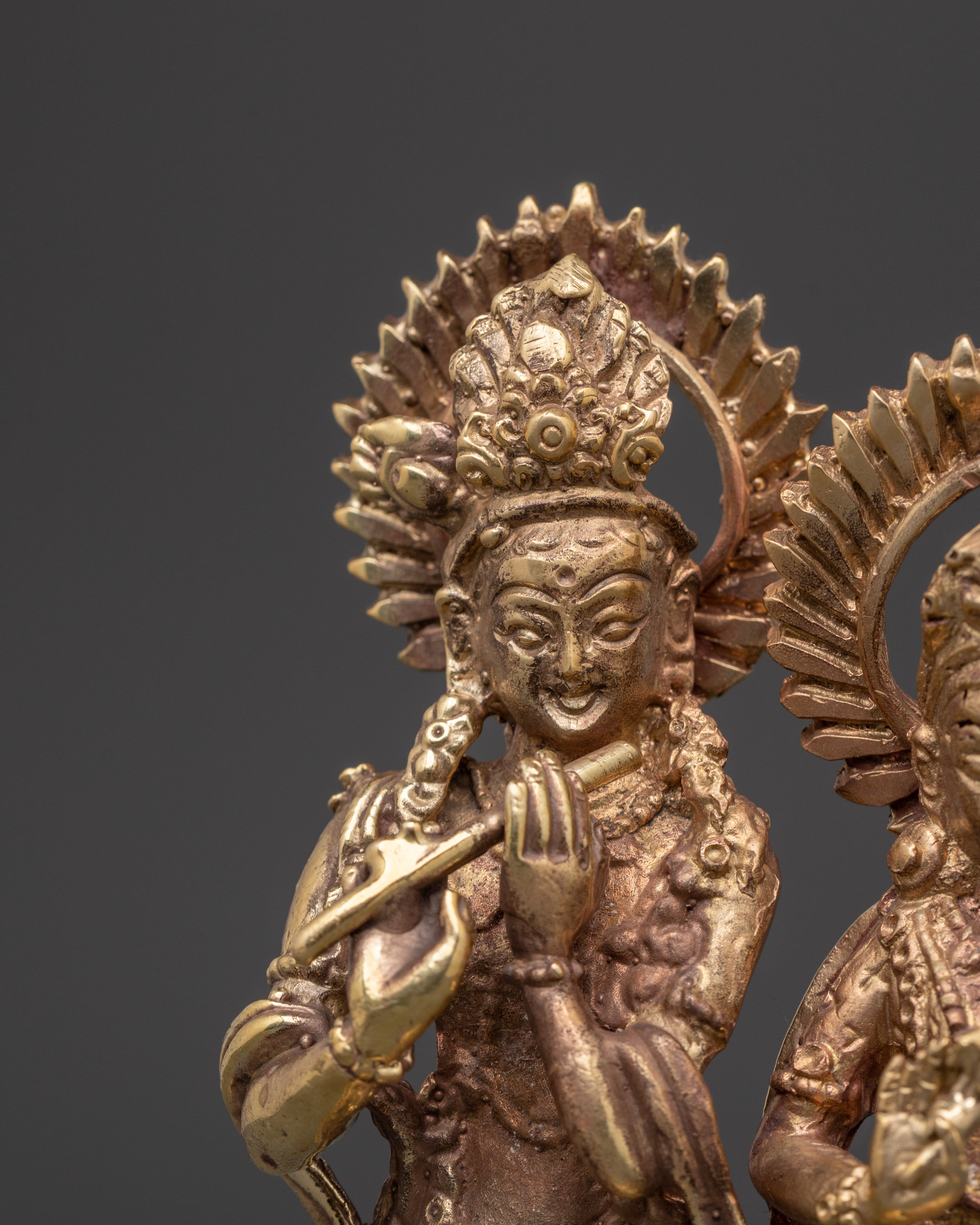 Radha Krishna Sculpture | Divine Hindu Deity Idol