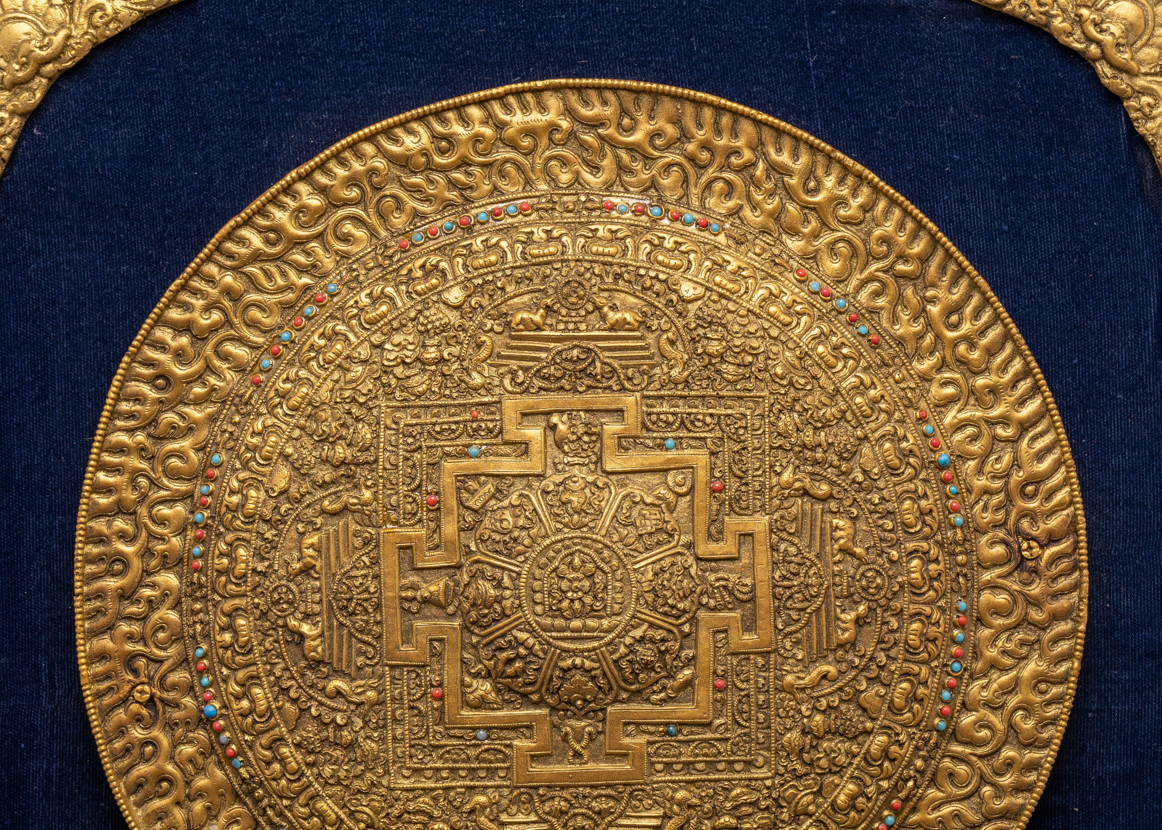 Tibetan Handmade Wall Decor | Spiritual Home Decor for Meditation