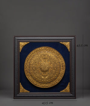 Tibetan Handmade Wall Decor | Spiritual Home Decor for Meditation
