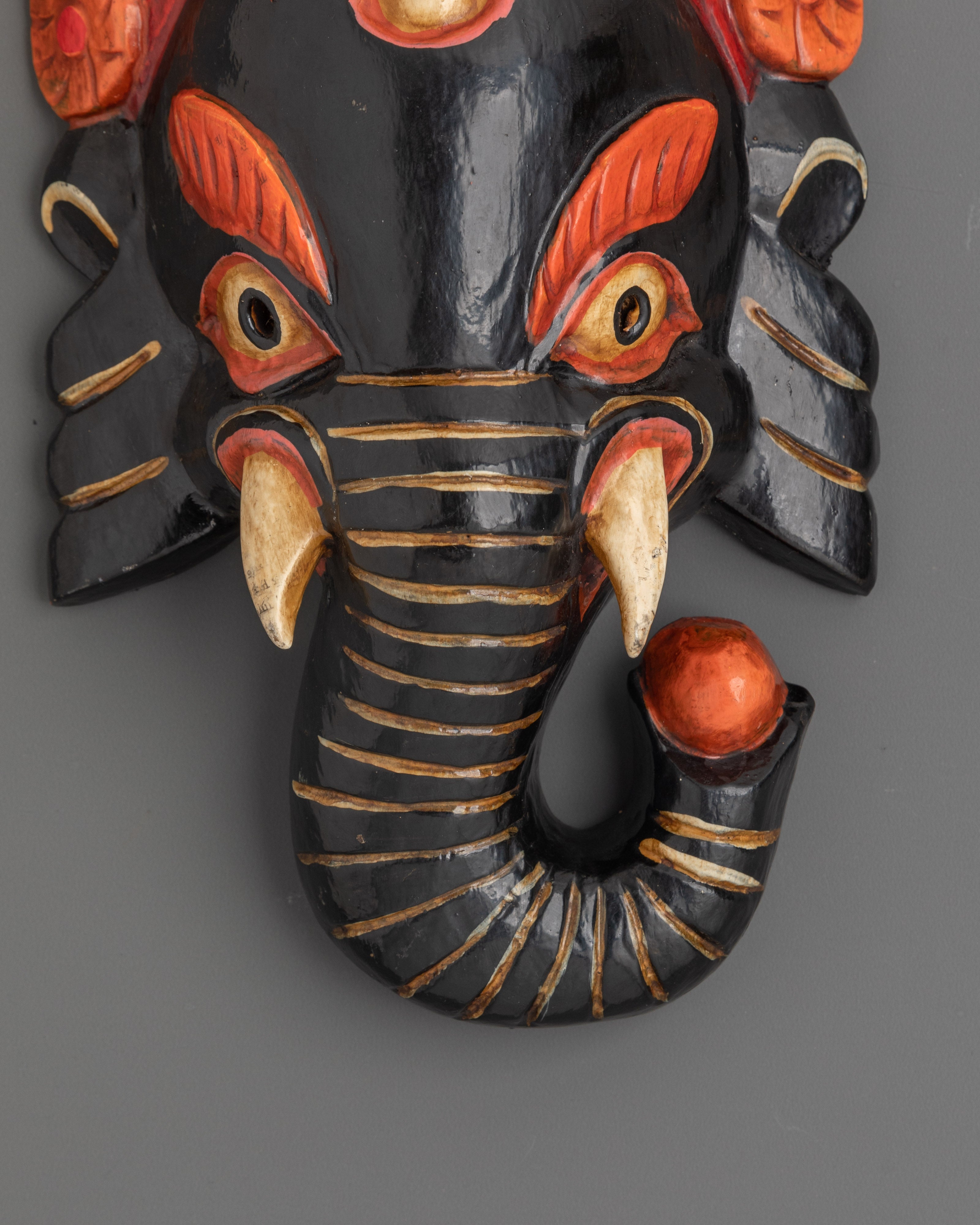Handcrafted Ganesh Wall Art | Hindu Elephant God Decor