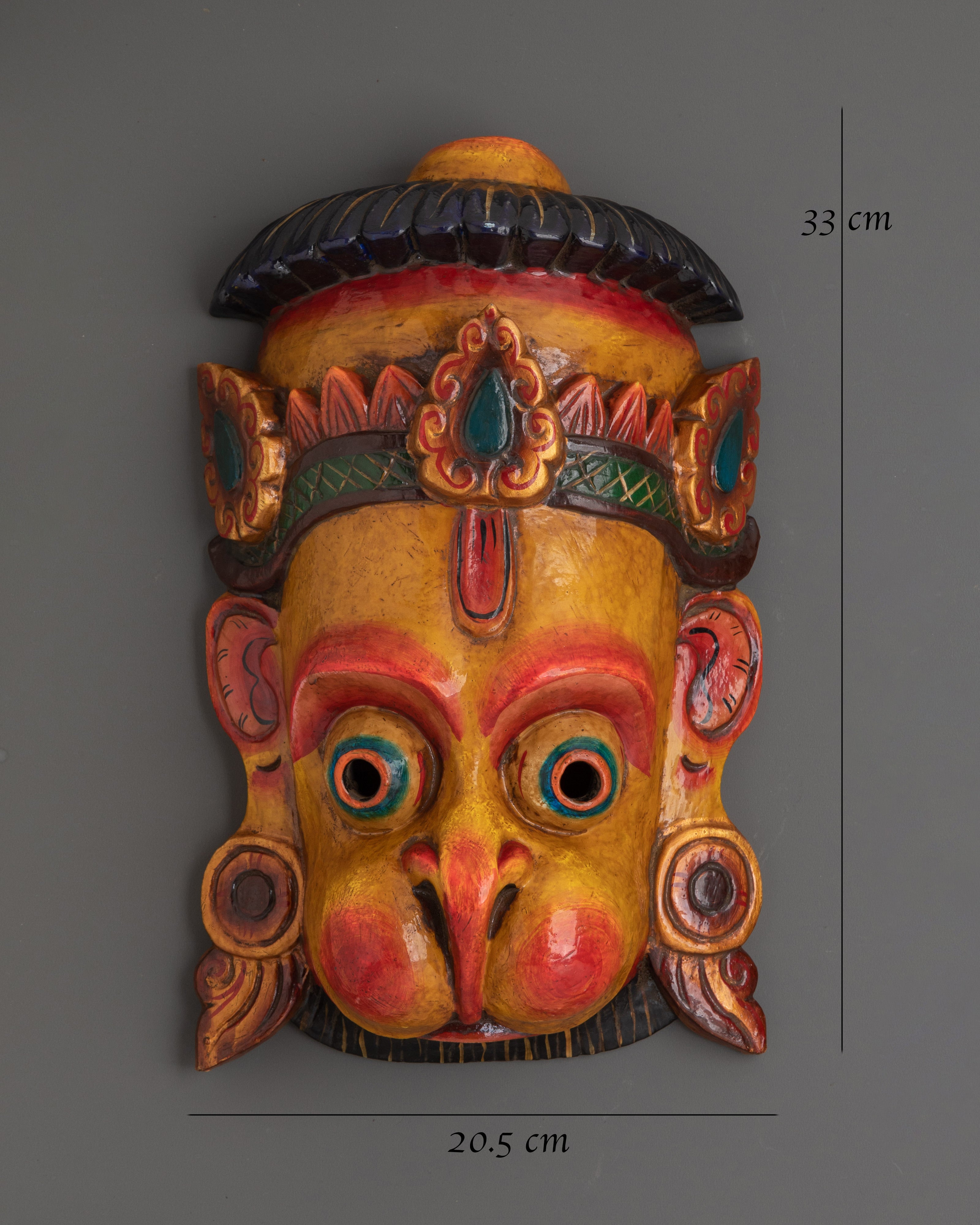Hanuman Mask Wall Decor | Protection Wall Art