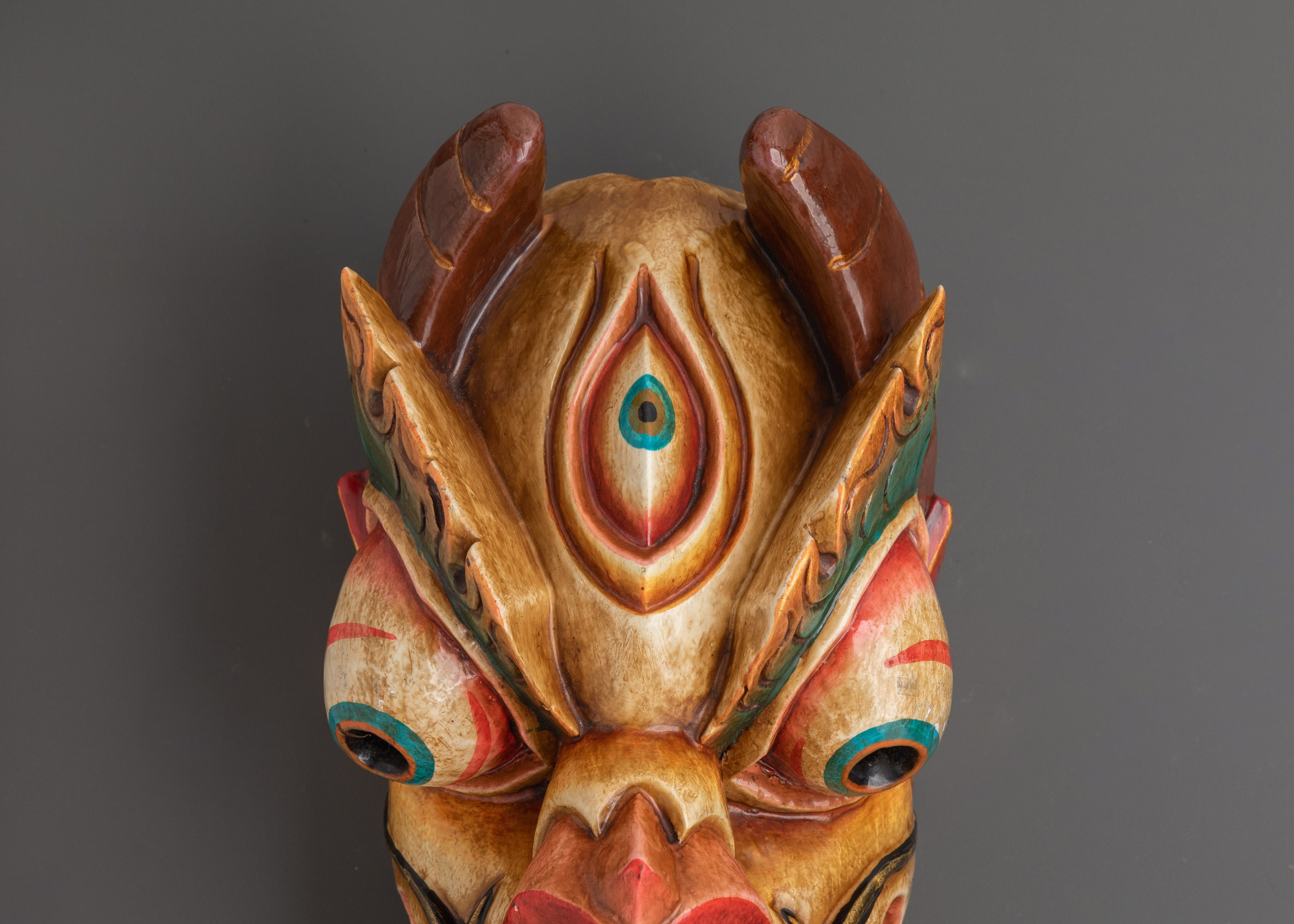 Tibetan Religious Wall Art | Spiritual Protection Wall Hanging