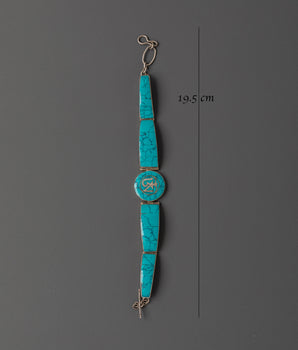 Turquoise Gemstone Bracelet | Spiritual Healing Bracelet