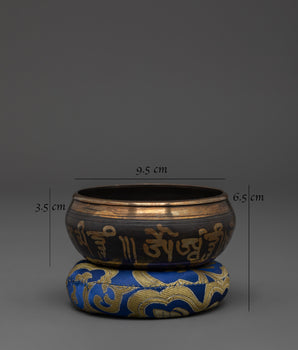 Sacred Handcrafted Singing Bowl | Tibetan Mindfulness and Healing Tool