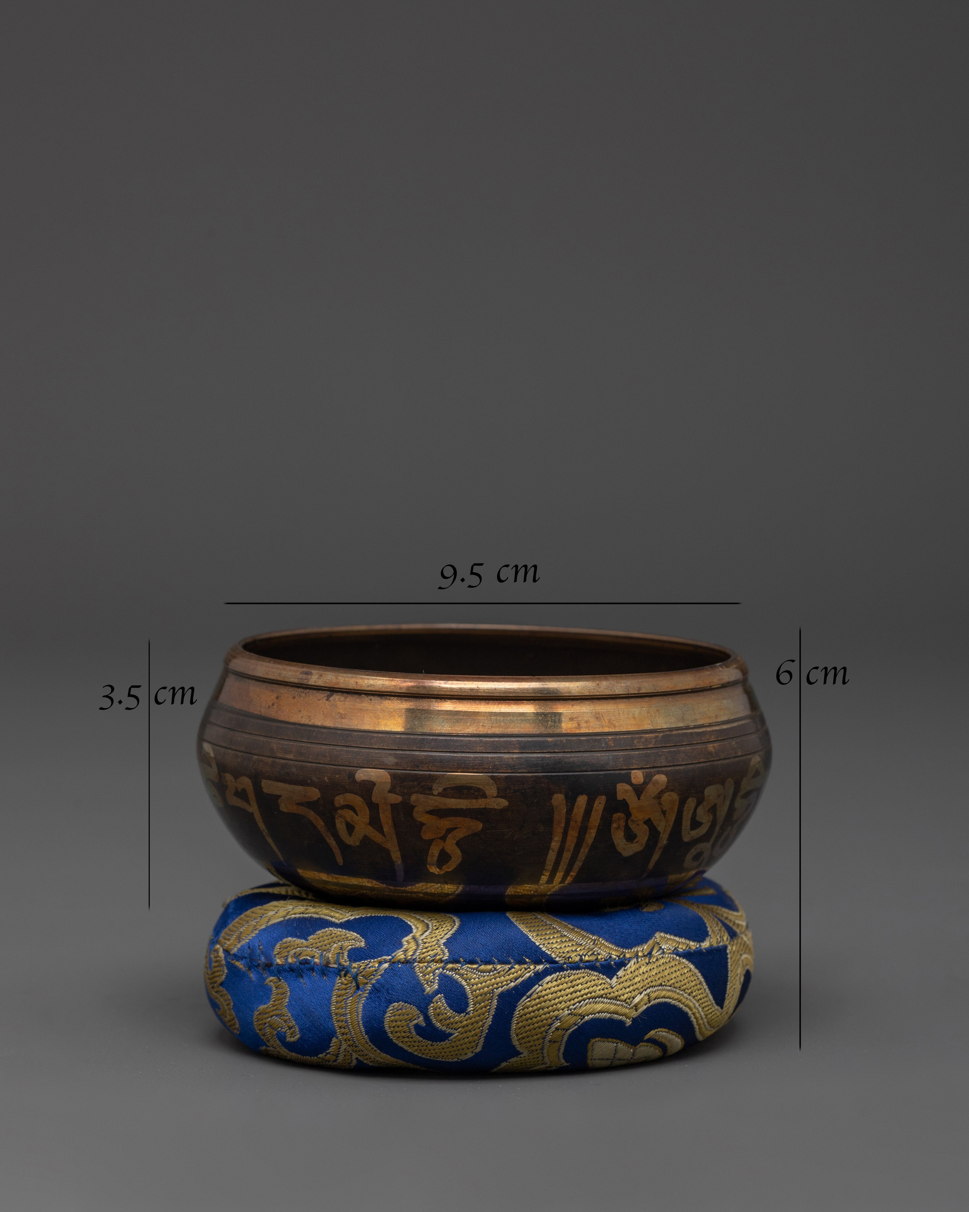 Hand-Crafted Traditional Singing Bowl | Tibetan Sound Healing & Mindfulness Decor