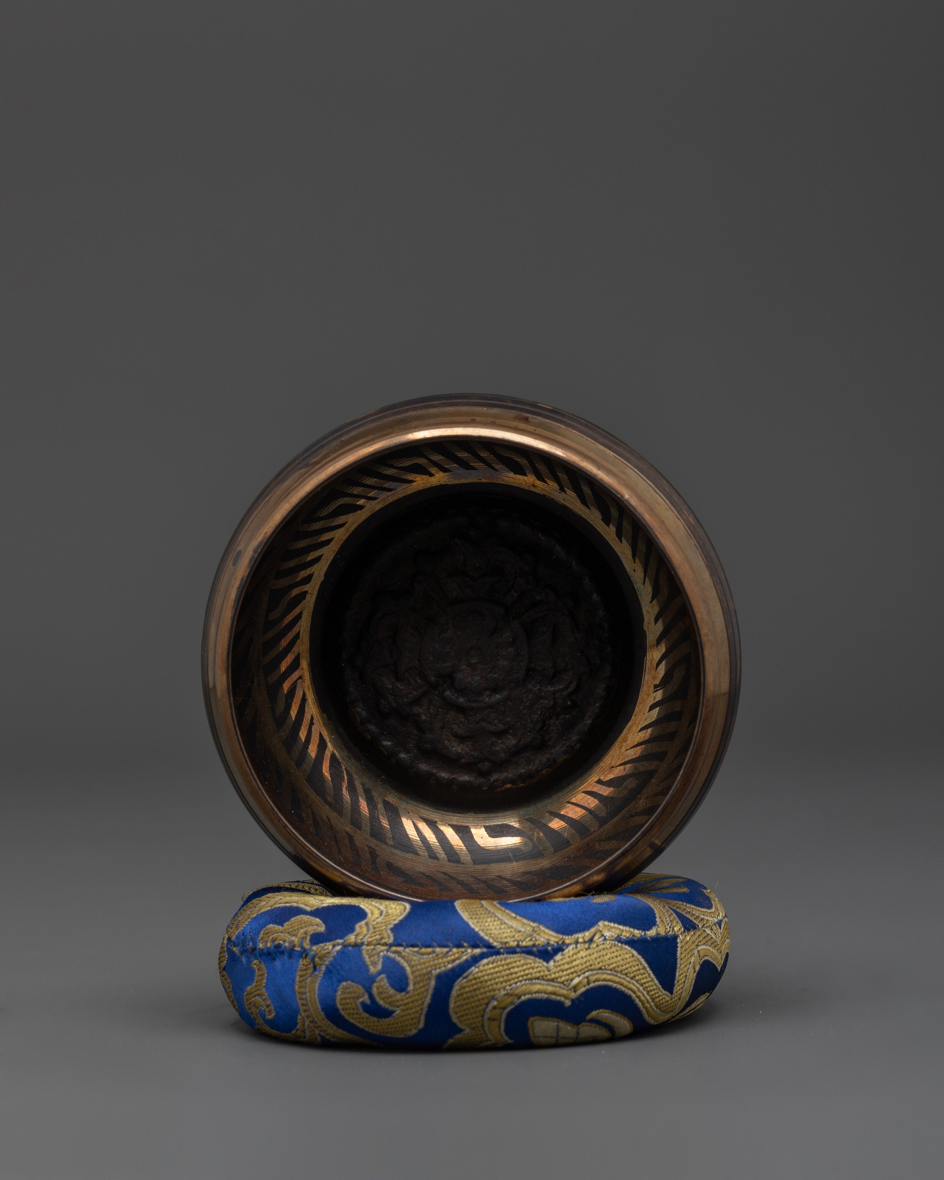 Hand-Crafted Traditional Singing Bowl | Tibetan Sound Healing & Mindfulness Decor