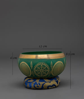 Tibetan Singing Bowl for Meditation | Chakra Healing & Mindfulness Decor
