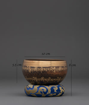 Energy Healing Singing Bowl | Chakra Balancing & Meditation Decor