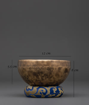 Handmade Tibetan Singing Bowl for Meditation | Buddhist healing bowl