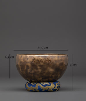 Sacred Zen Singing Bowl for Meditation | Tibetan Sound Healing Bowl