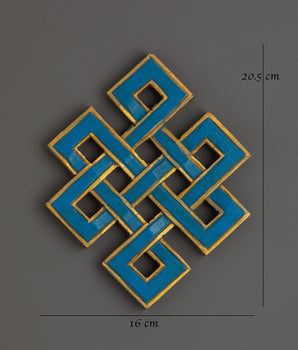 Tibetan Endless Knot |  Wall Art for Unity and Interconnection