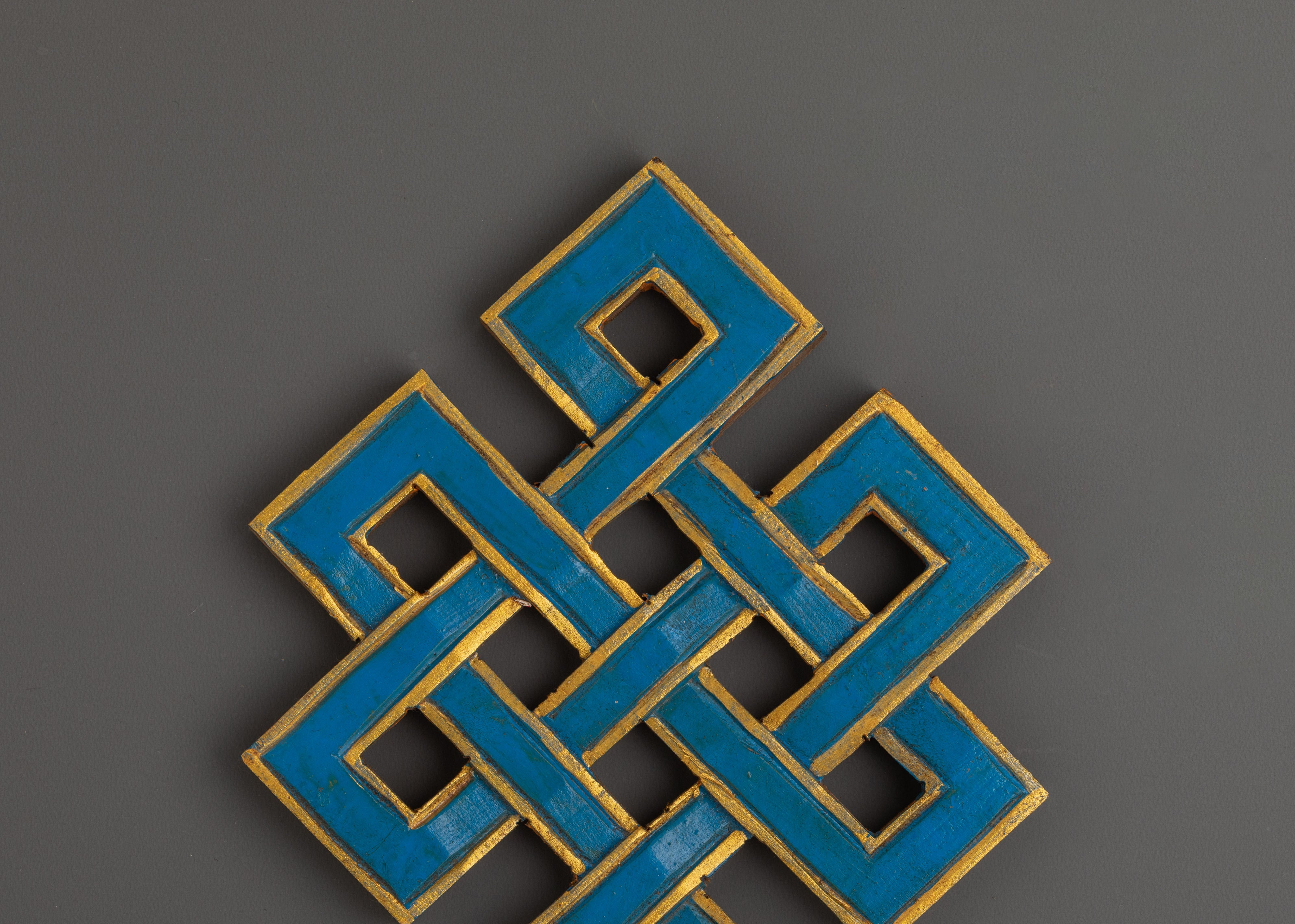Tibetan Endless Knot |  Wall Art for Unity and Interconnection
