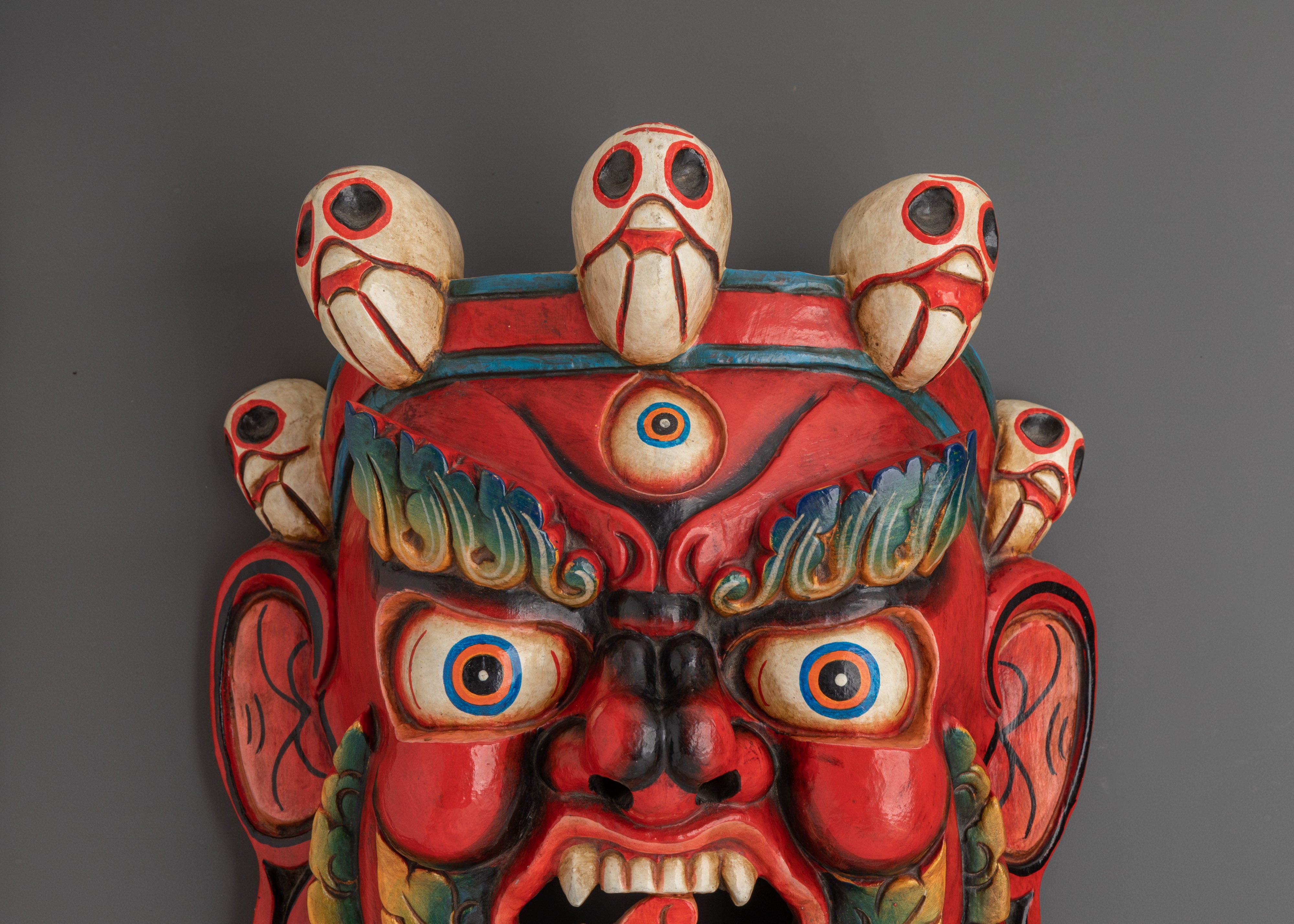 Wrathful Deity Wall Hanging | Rituals & Sacred Home Decor
