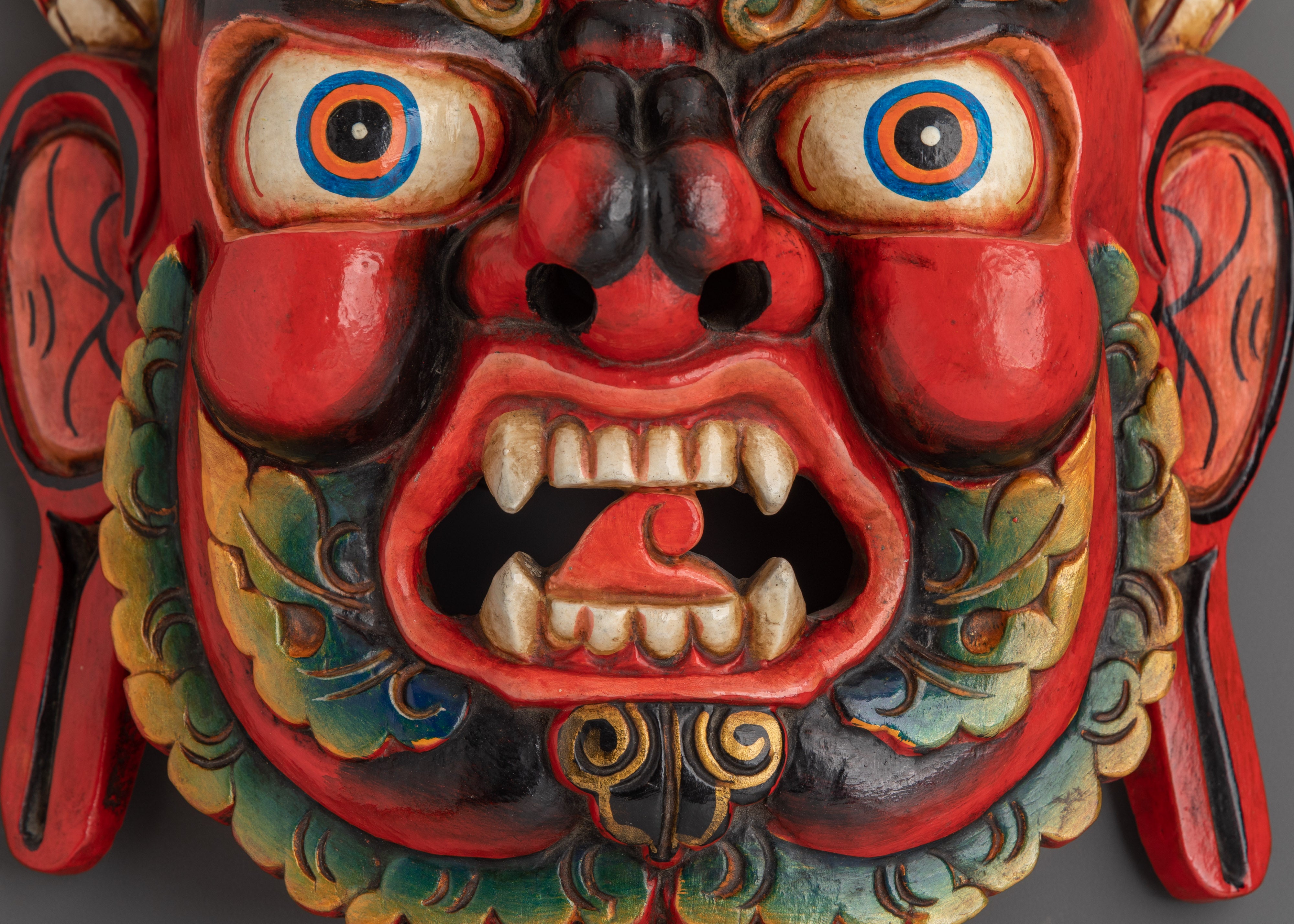 Wrathful Deity Wall Hanging | Rituals & Sacred Home Decor