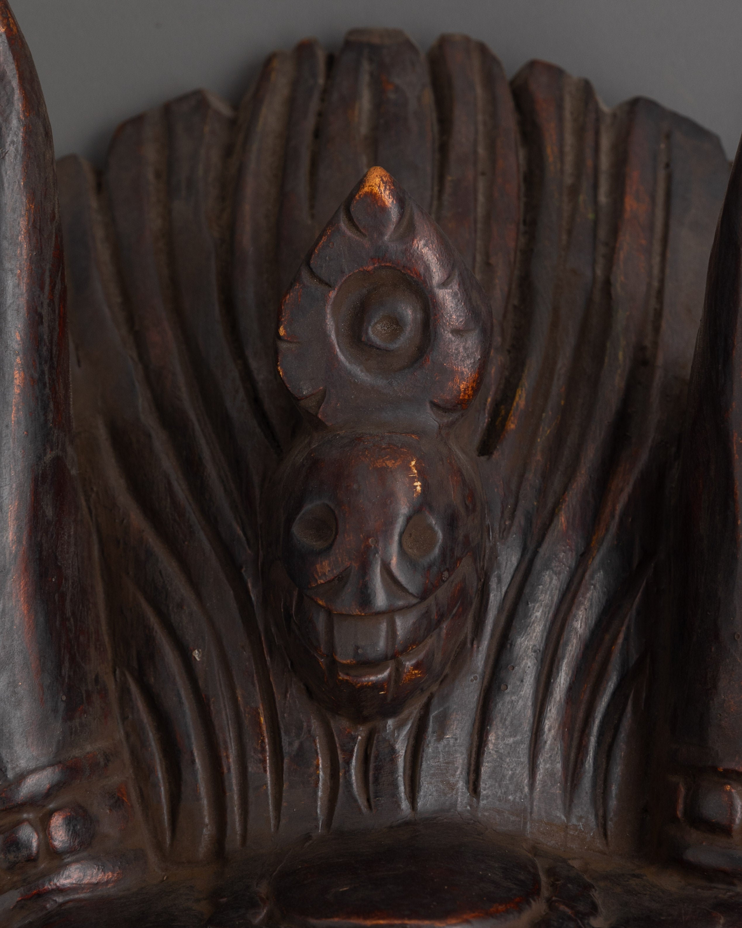 Handcrafted Garuda Wall Hanging | Tibetan Protector Deity Wall Art