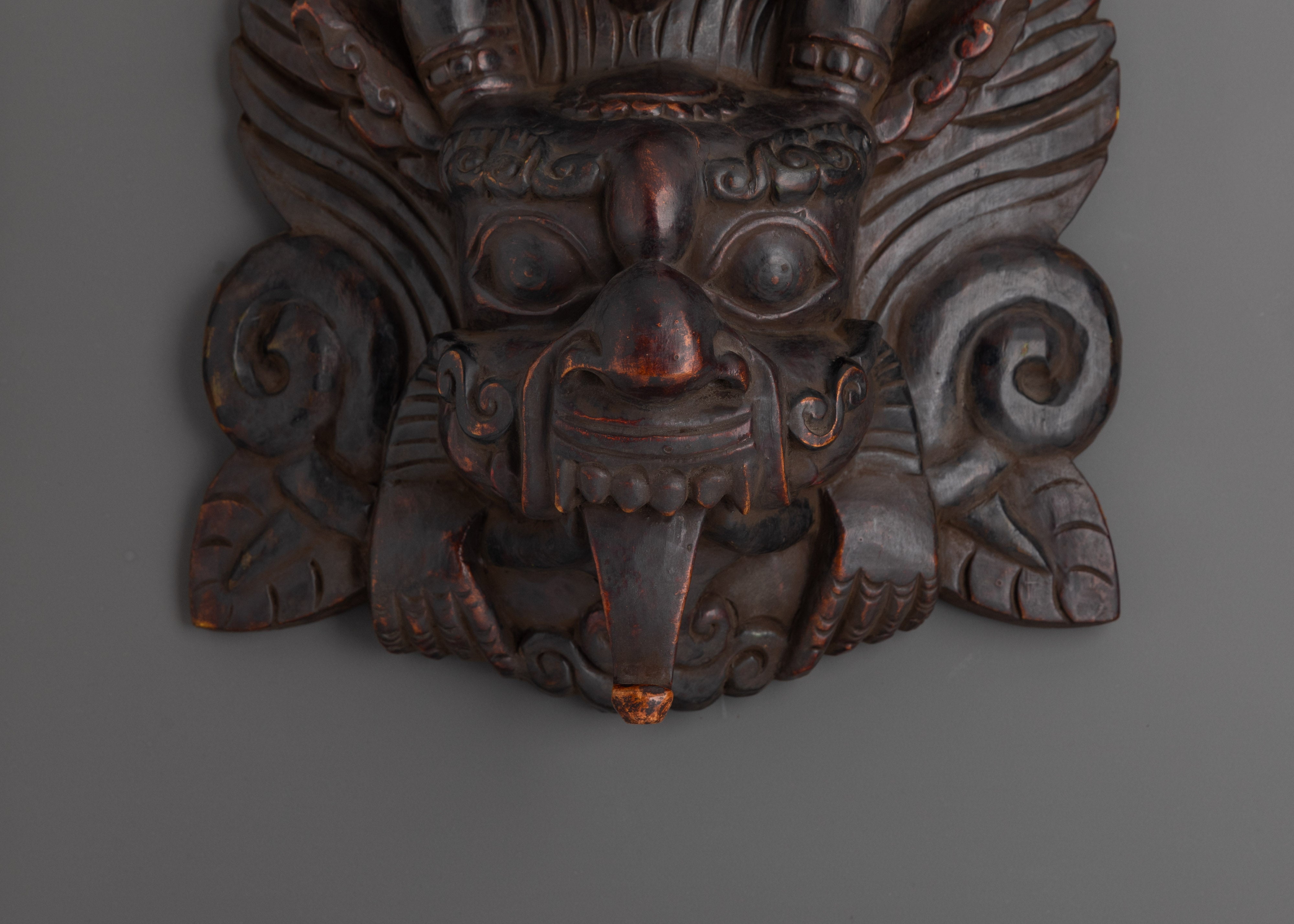Handcrafted Garuda Wall Hanging | Tibetan Protector Deity Wall Art