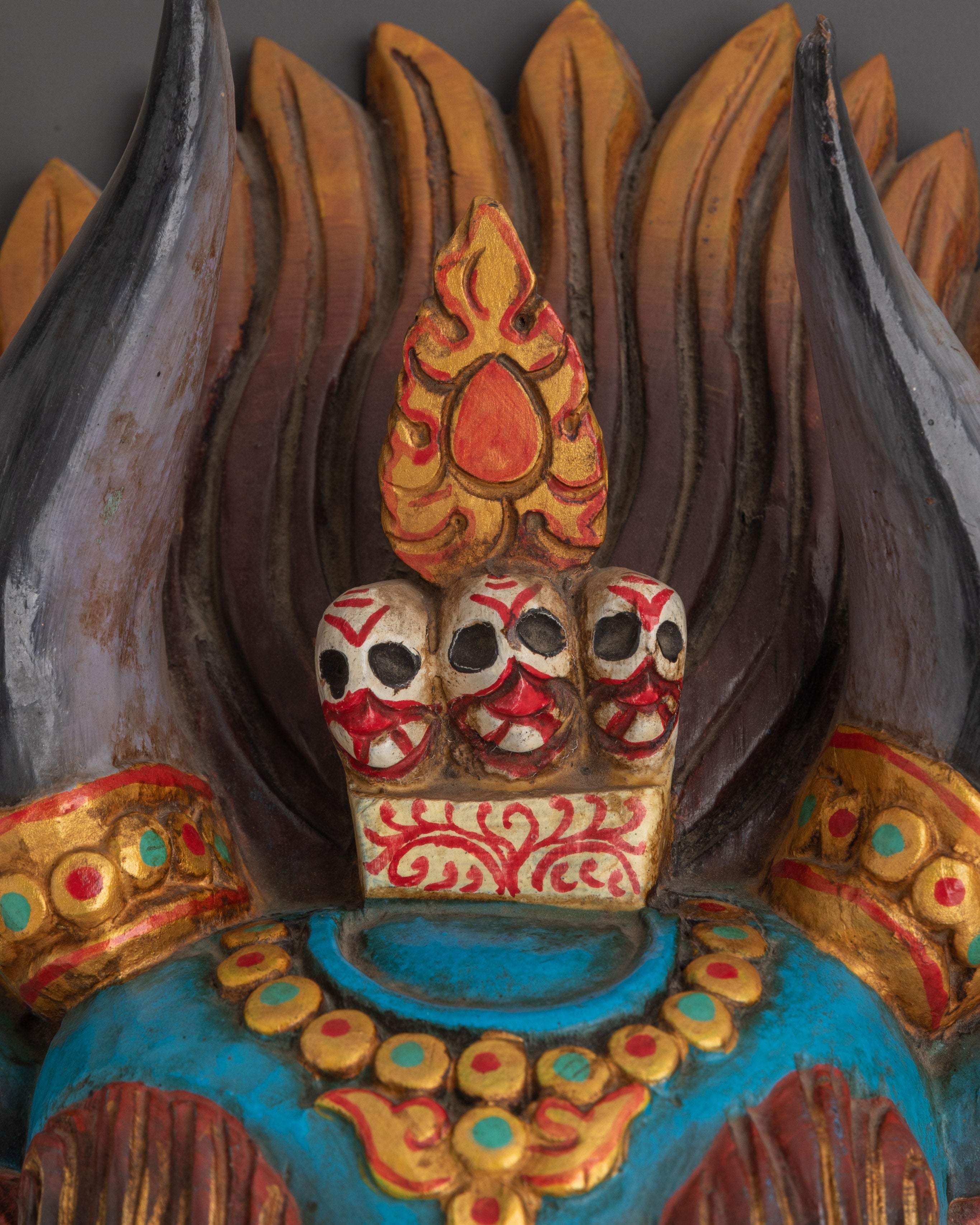 Himalayan Garuda Wall Hanging | Wooden Wall Hanging