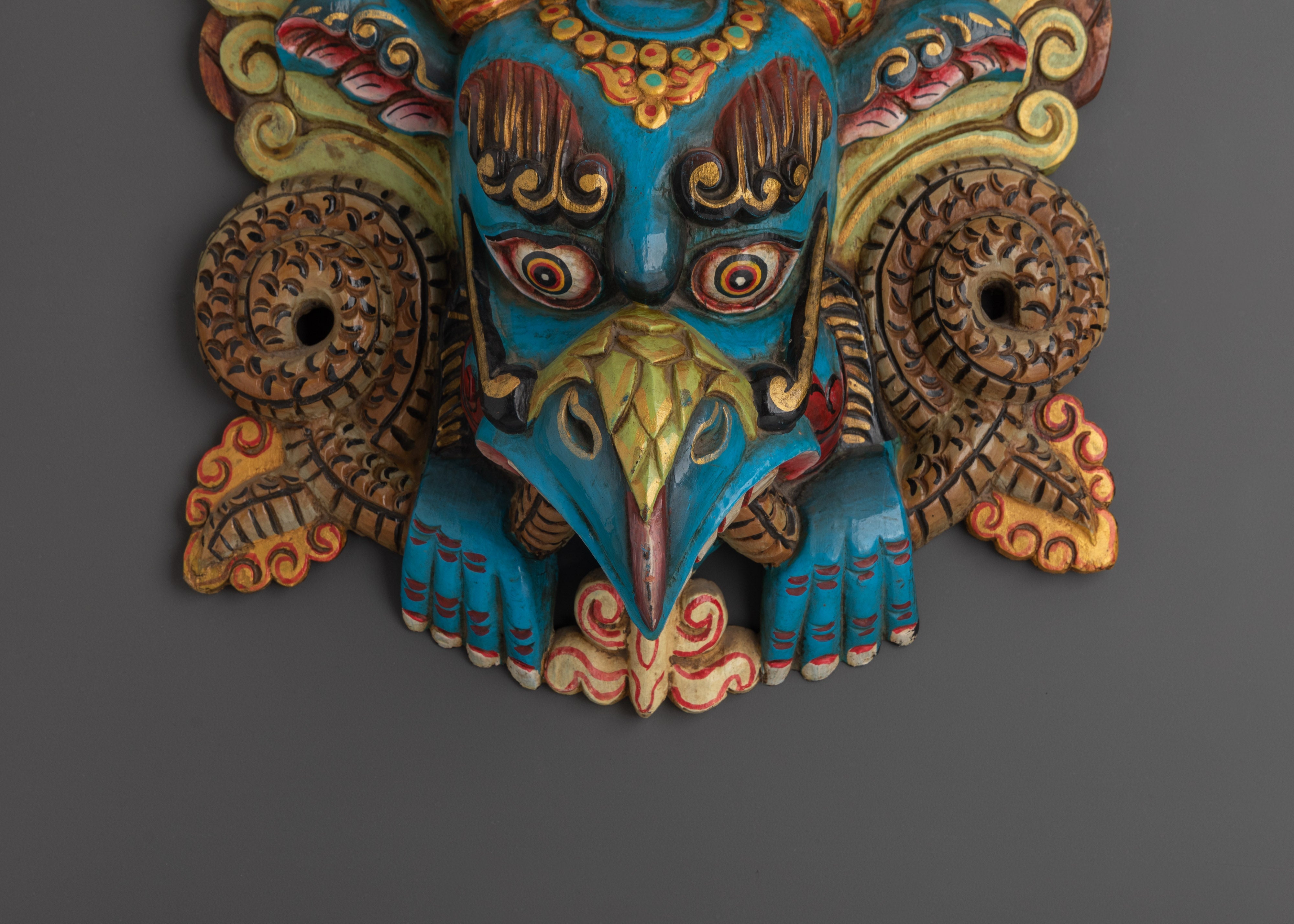 Himalayan Garuda Wall Hanging | Wooden Wall Hanging