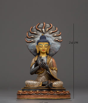 Buddhist Monk Nagarjuna Statue | Revered Philosopher Nagarjuna
