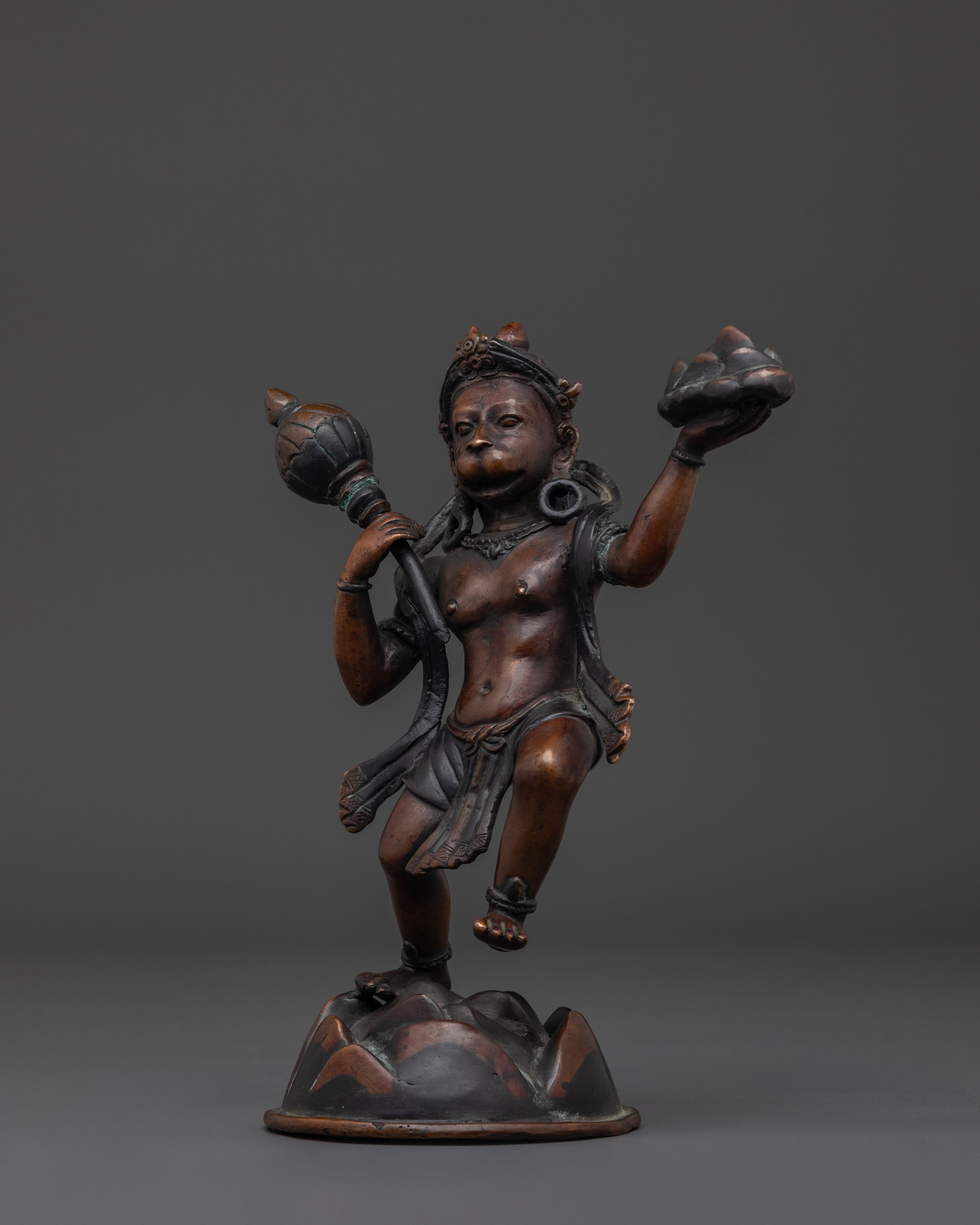 Hanuman Hindu Deity Figurine | Spiritual Home and Meditation Decor
