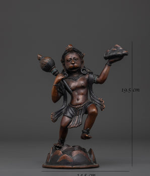 Hanuman Hindu Deity Figurine | Spiritual Home and Meditation Decor