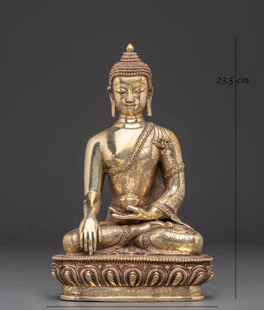 Peaceful Shakyamuni Buddha Statue | Symbol of Enlightenment and Wisdom