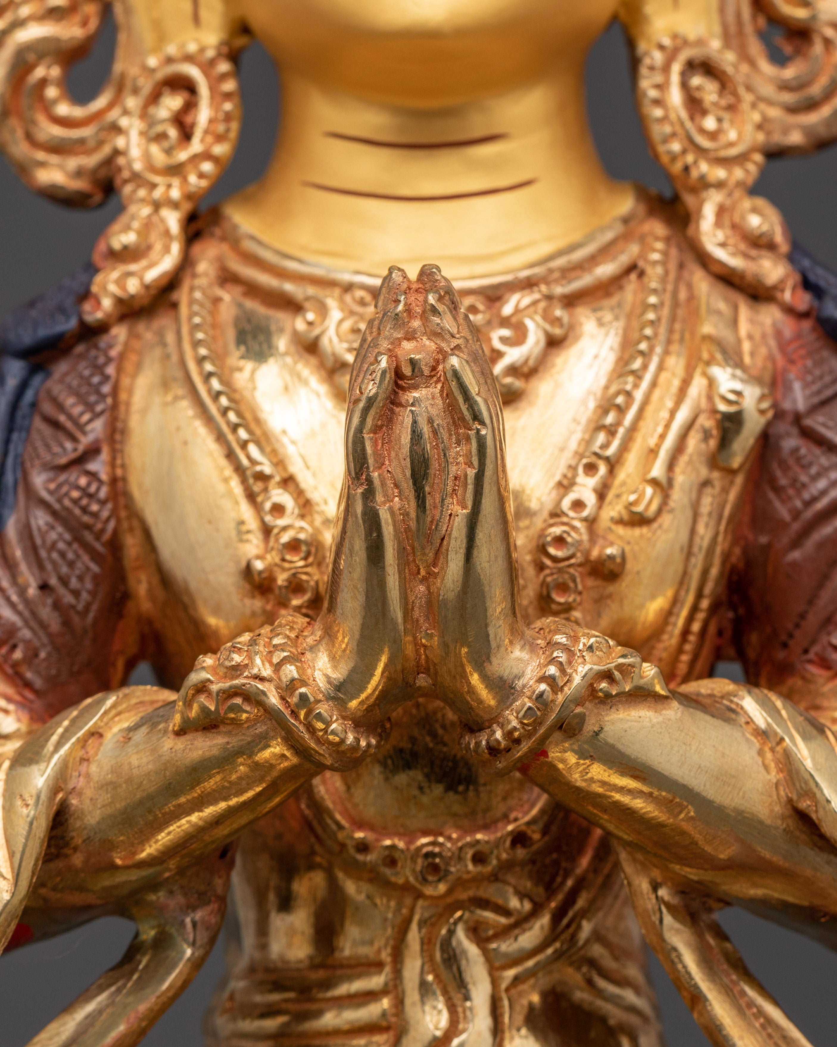 Tibetan Deity Chenrezig Statue | Spiritual Guardian