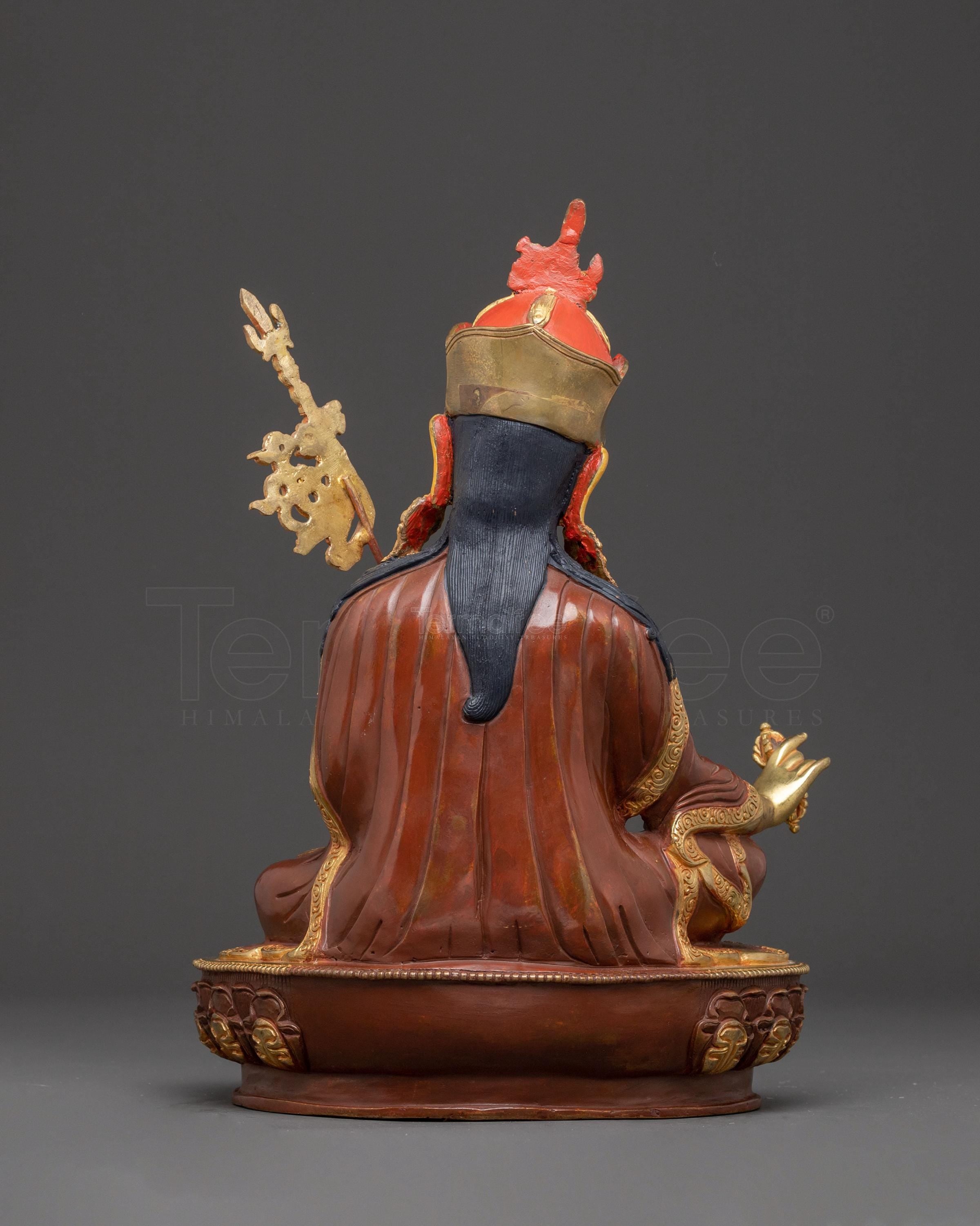 Handmade Master Padmasambhava Statue | Lotus Born Guru Rinpoche
