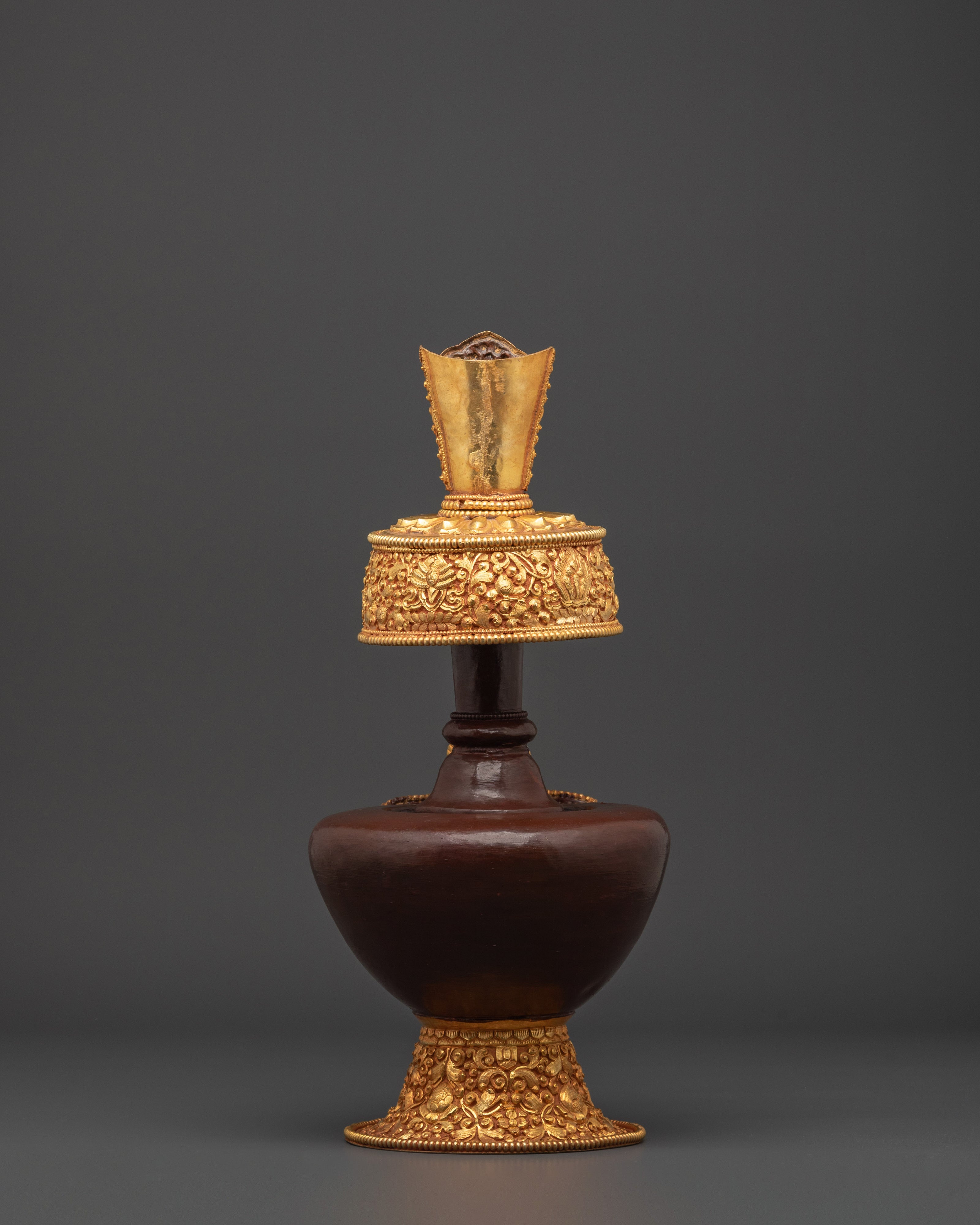 Handcrafted Bhumba Ritual Lamp | A Sacred Tibetan Spiritual Artifact