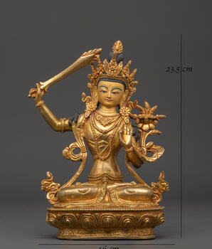 Deity Manjushri | Symbol of Enlightened wisdom