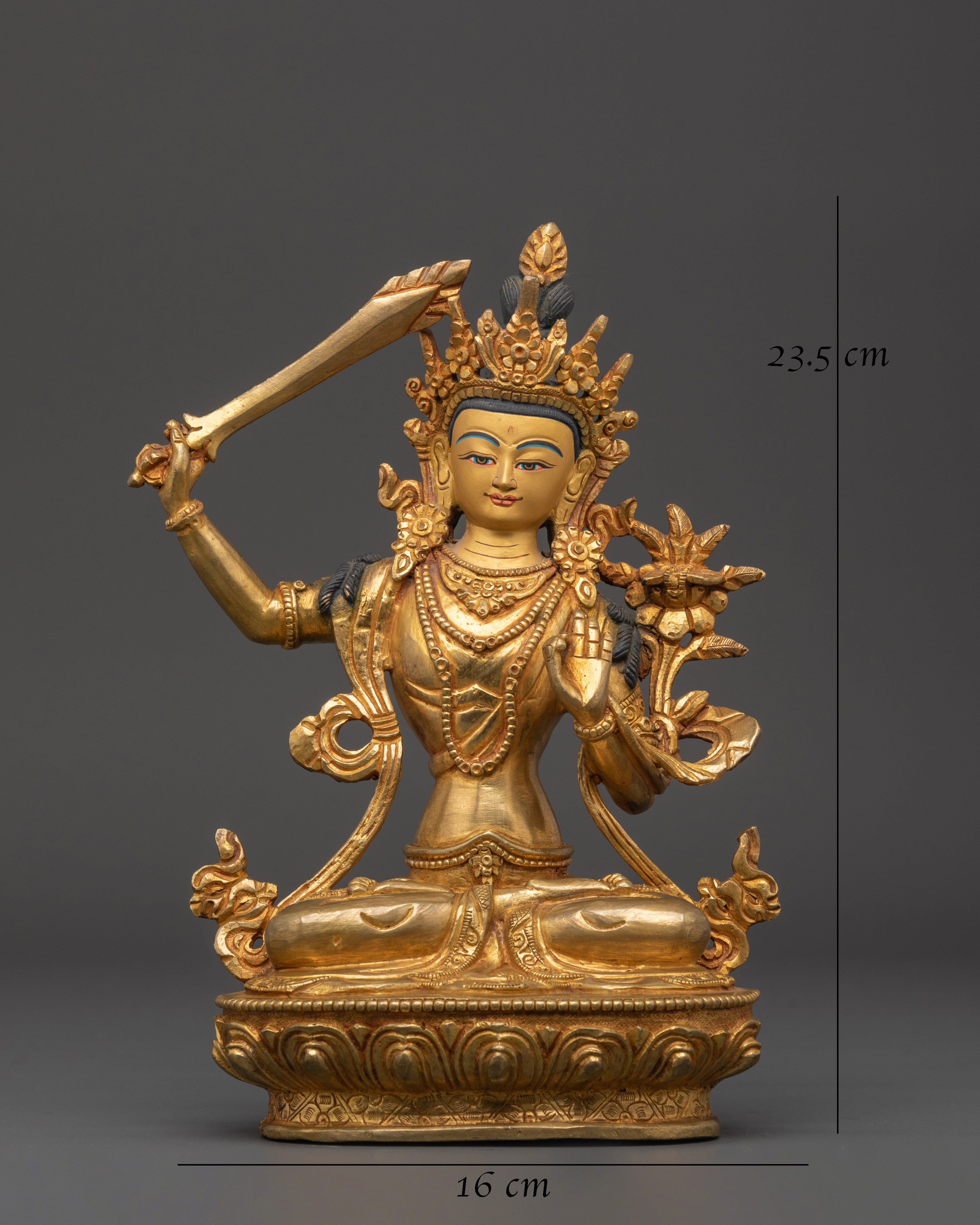 Deity Manjushri | Symbol of Enlightened wisdom
