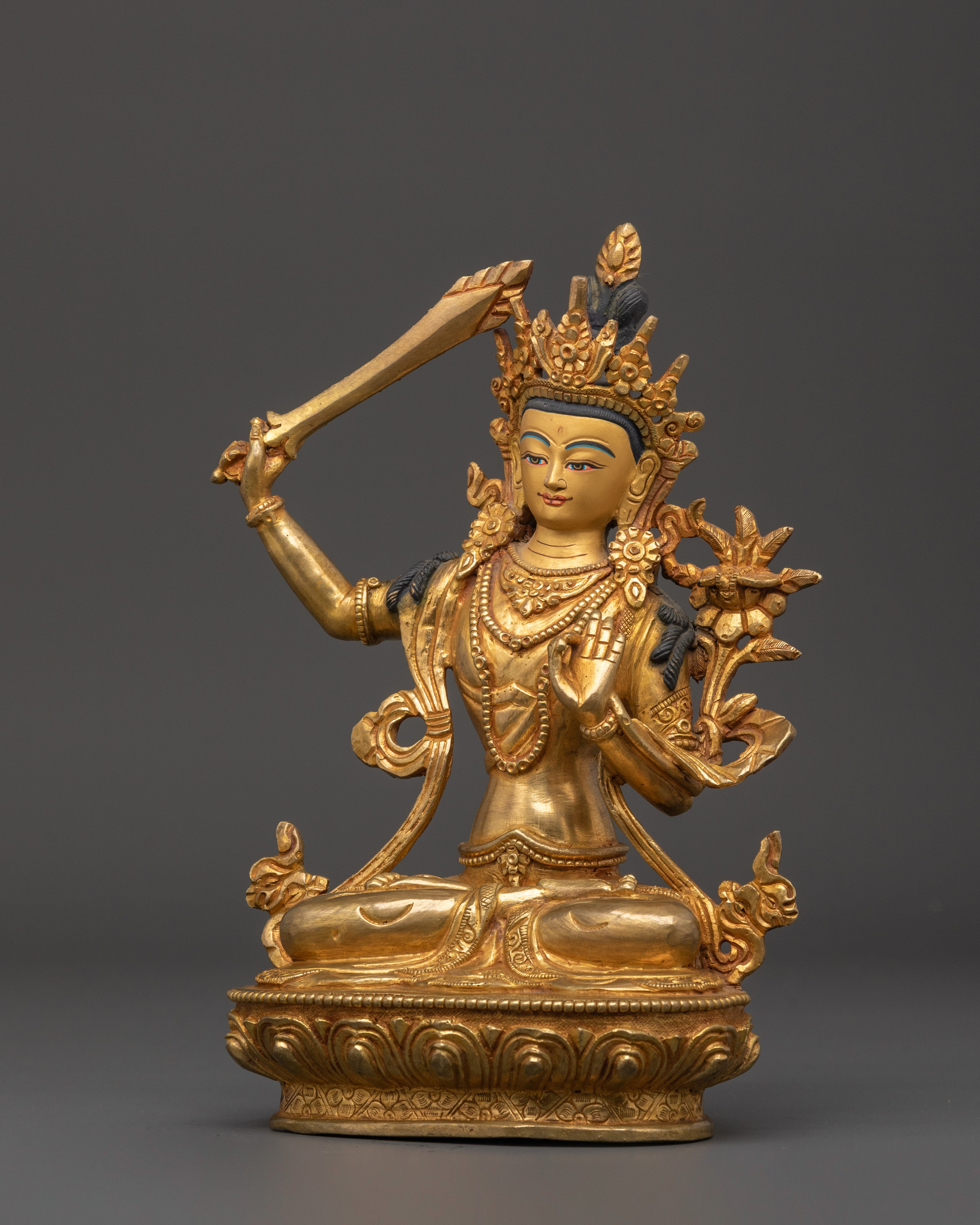 Deity Manjushri | Symbol of Enlightened wisdom