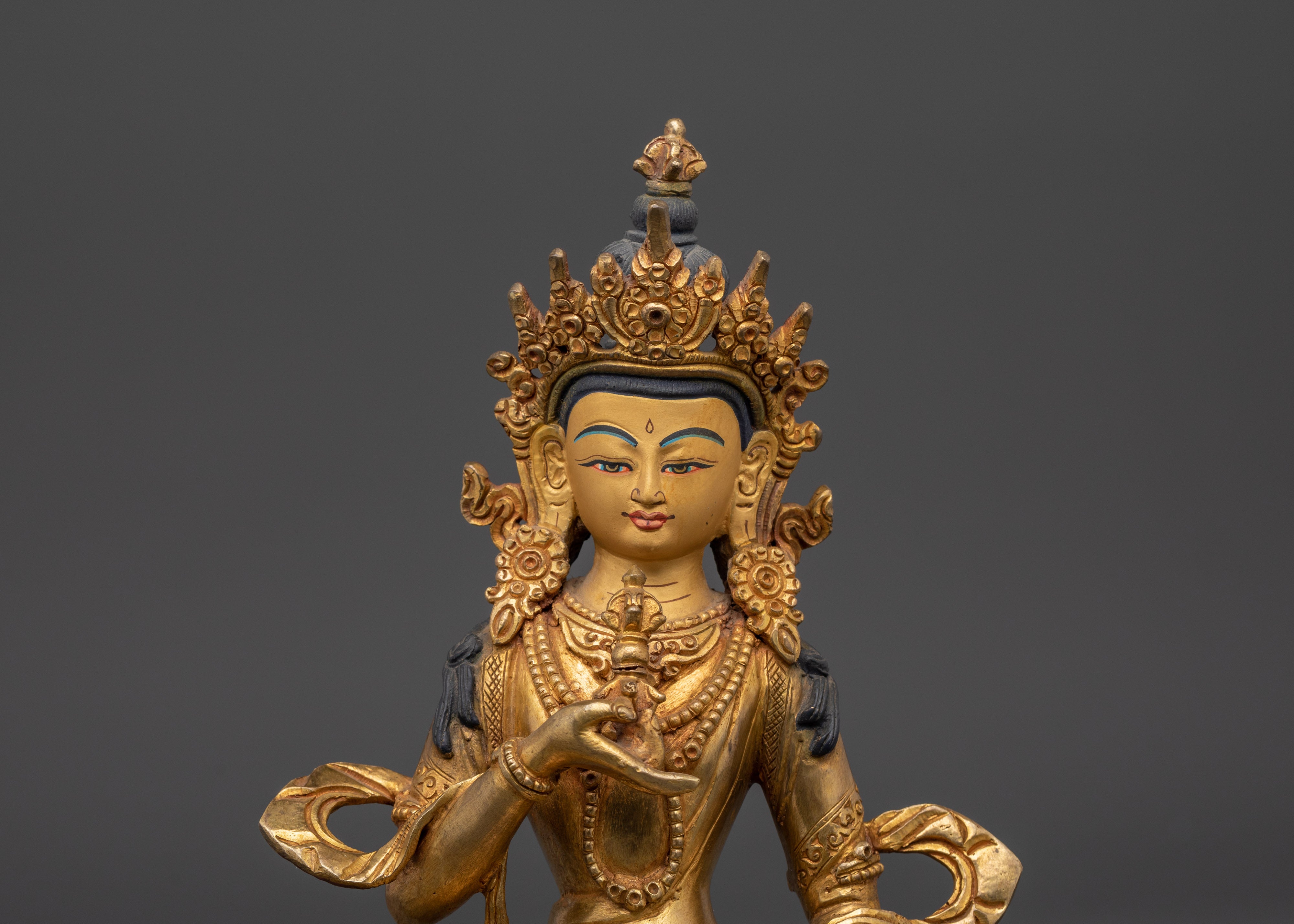 Vajrasattva Gold Plated Statue | Copper Body for Purification