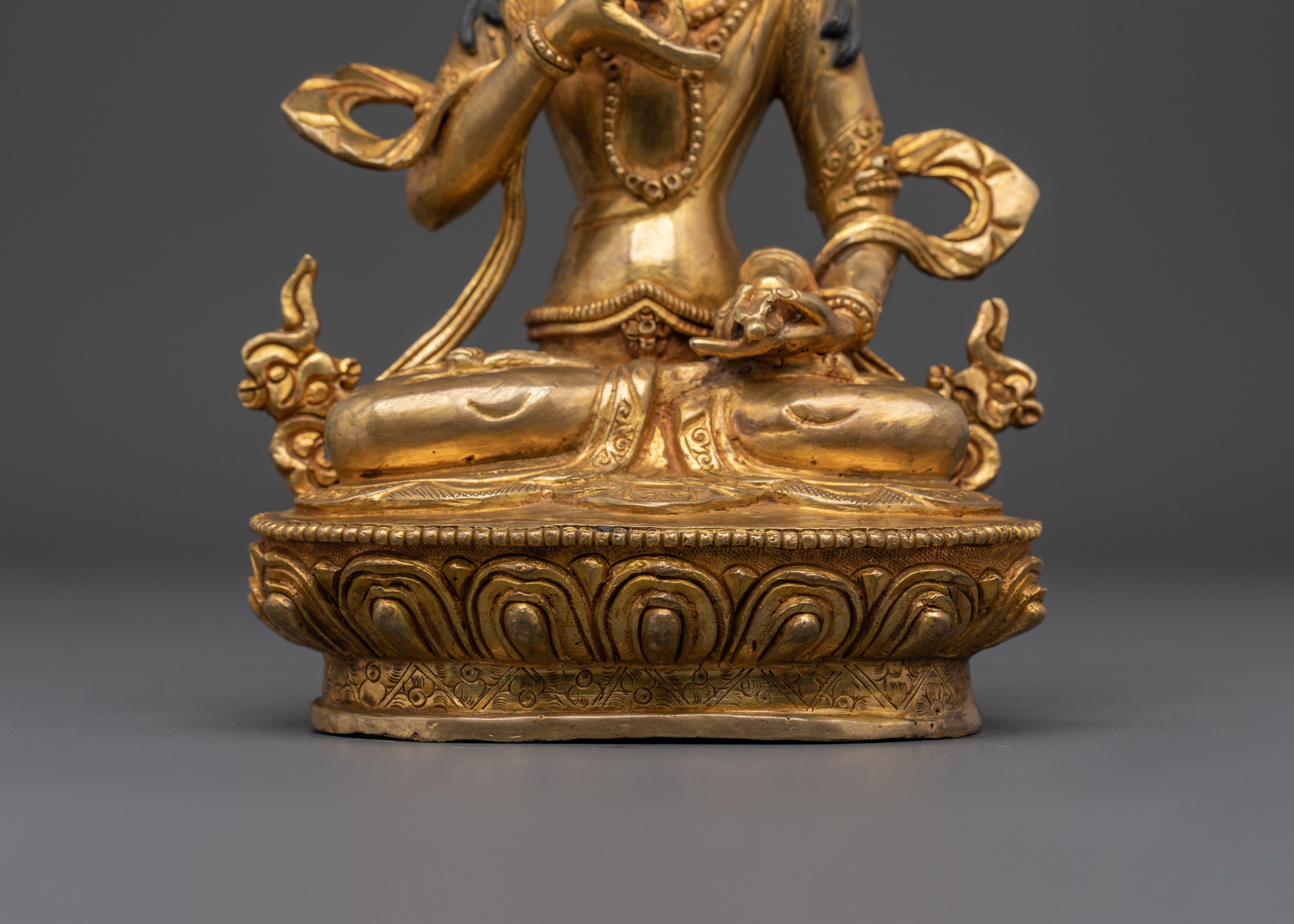 Vajrasattva Gold Plated Statue | Copper Body for Purification
