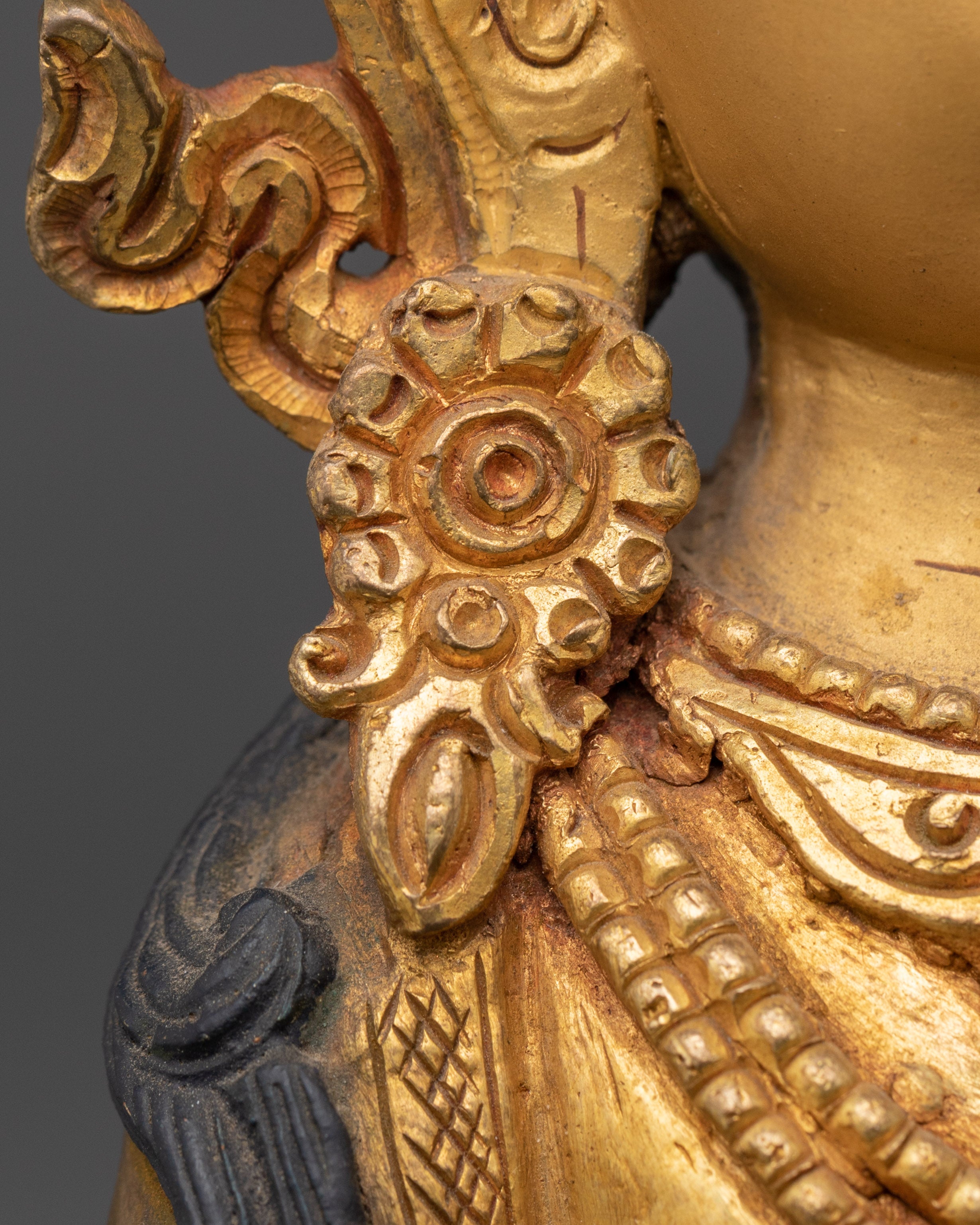 Vajrasattva Gold Plated Statue | Copper Body for Purification